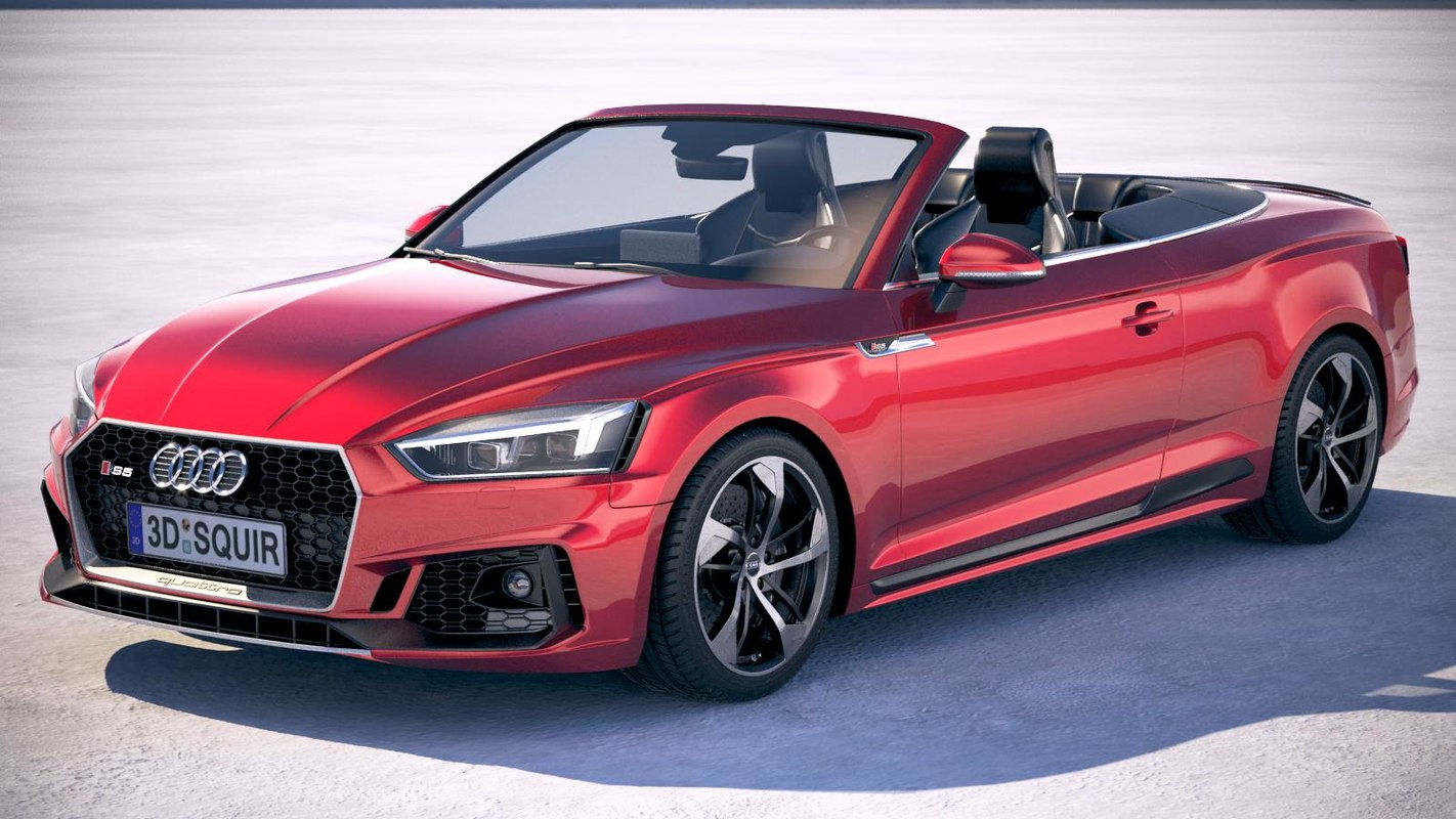 Wallpaper #agNxY5MBpyOg8YnE6NWR115 3D Audi Rs5 Cabriolet Turbosquid 1369778