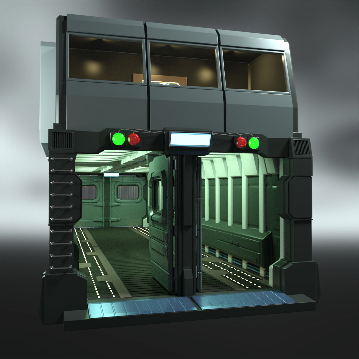 Wallpaper #NWegBpMBSpphPi3-J8JF114 Sci Fi Gate 3D Max