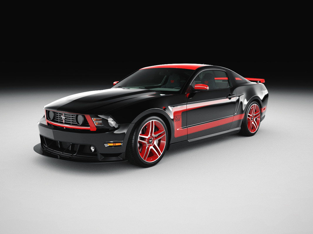 Wallpaper #5Gj0GJMBSpphPi3-pBTv36 3D 2012 Mustang Boss 302 Model