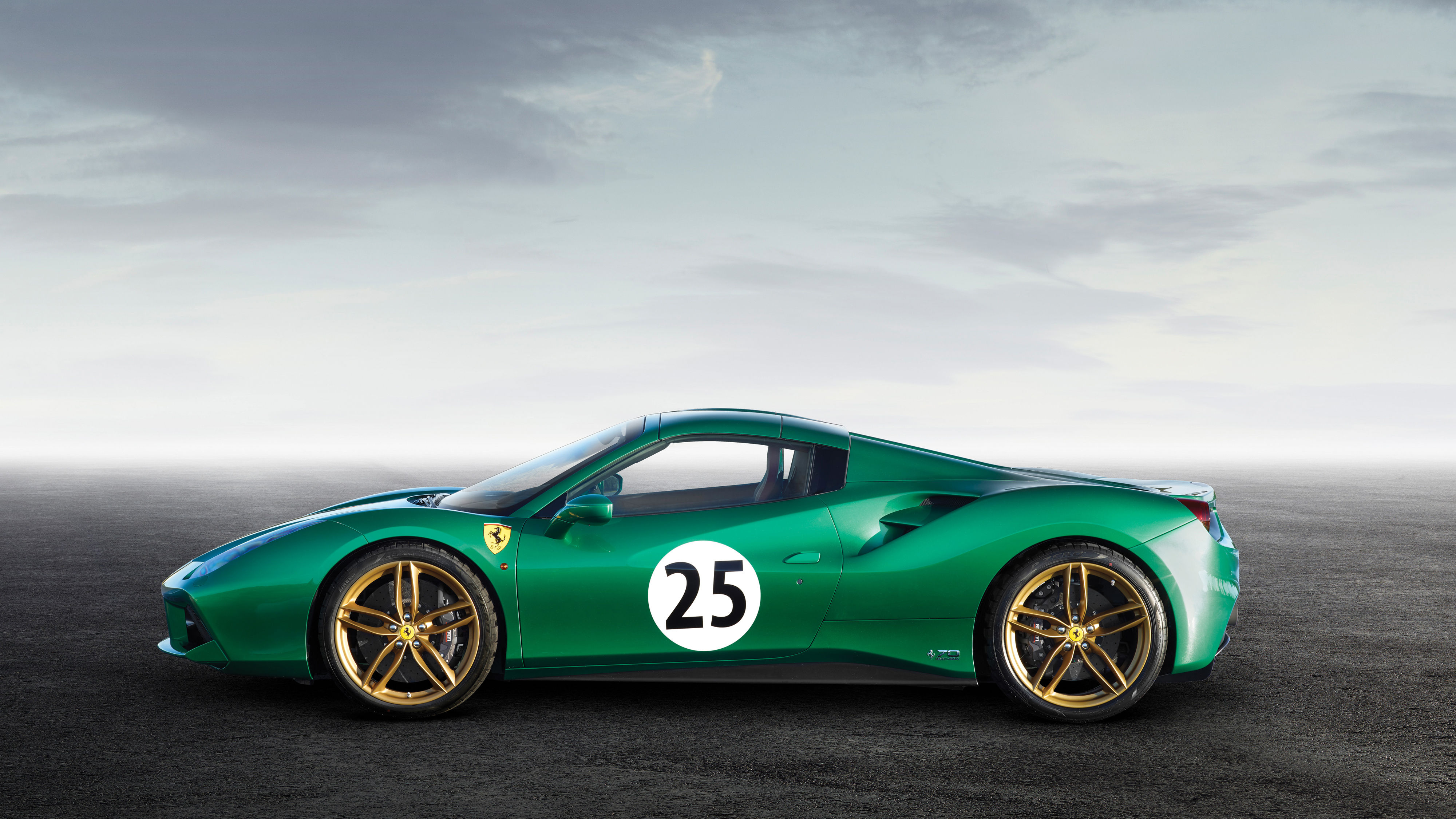 Wallpaper #92dfDZMBSpphPi3-OuTn219 2017 Ferrari 488 Spider the Green Jewel 4K 2 Wallpaper HD Car