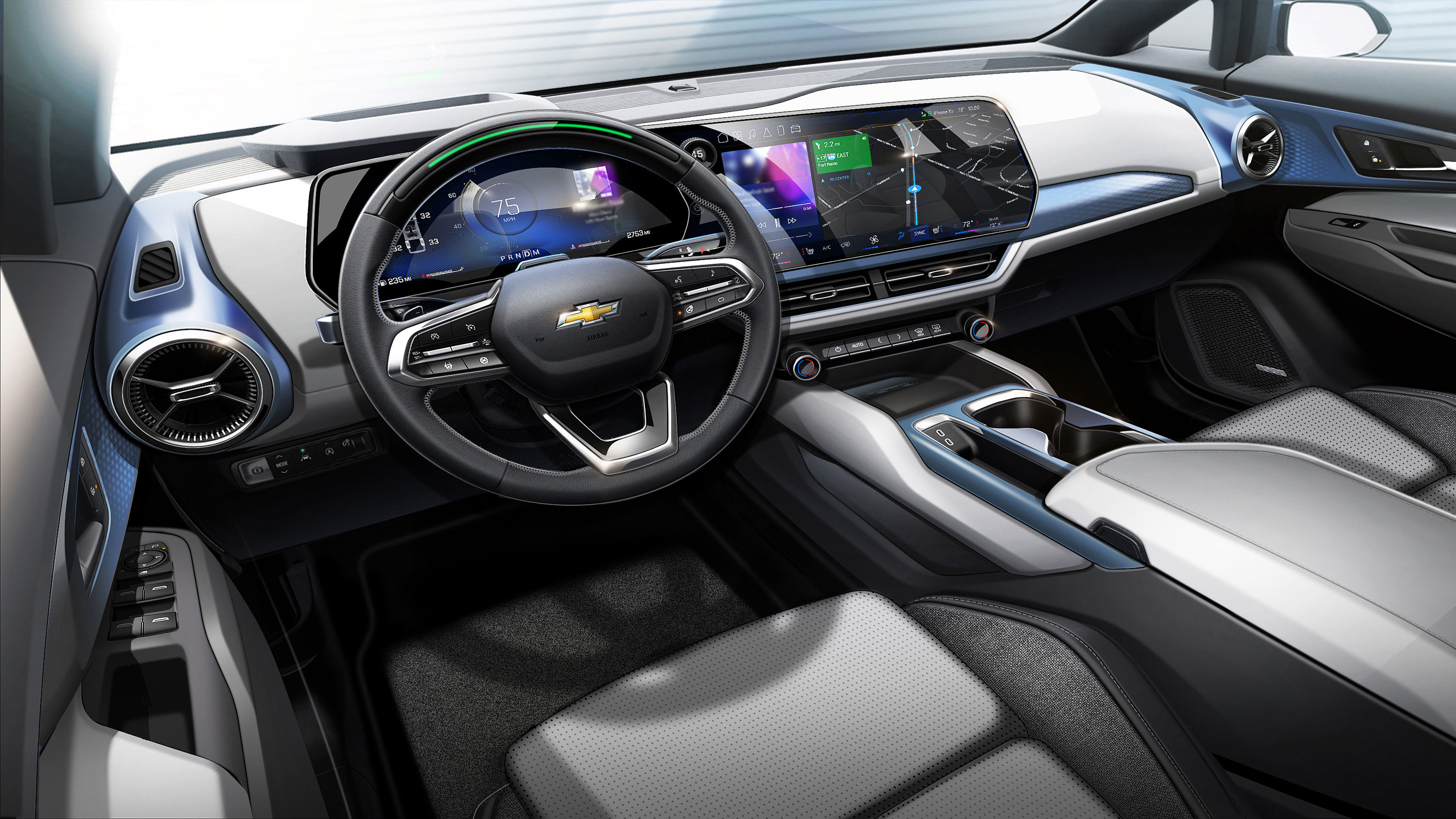 Wallpaper #HmieI5MBSpphPi3-njYE32 2023 Chevy Equinox Interior