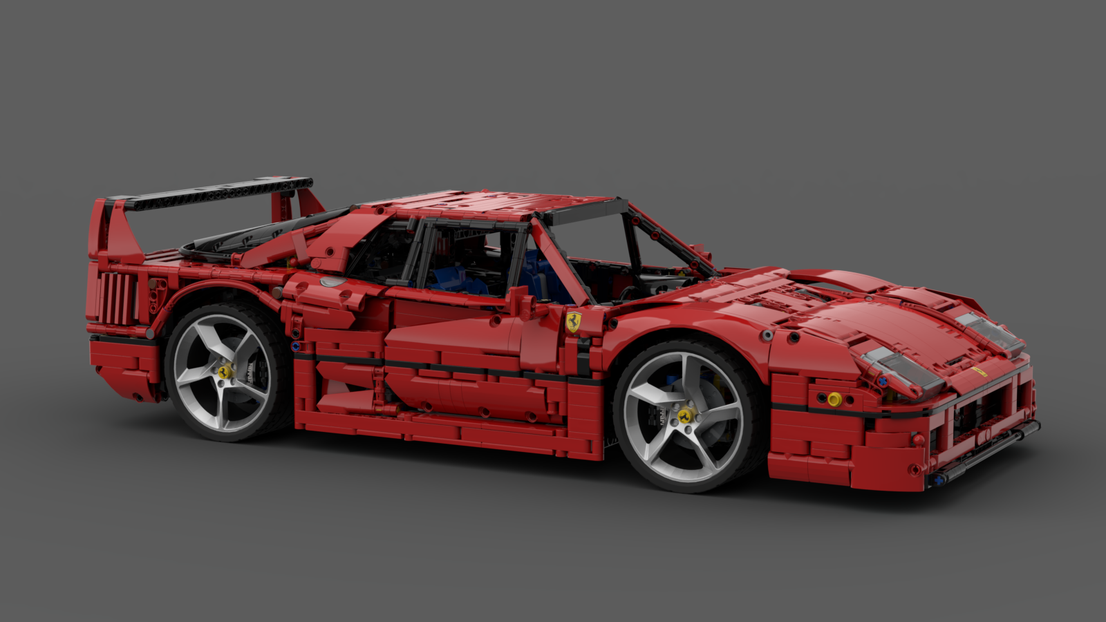 Wallpaper #KkCMMZMBJhL2WPba2Mcc278 Ferrari 42143 Ferrari F40 18 Alternate Build Details Fantasmall