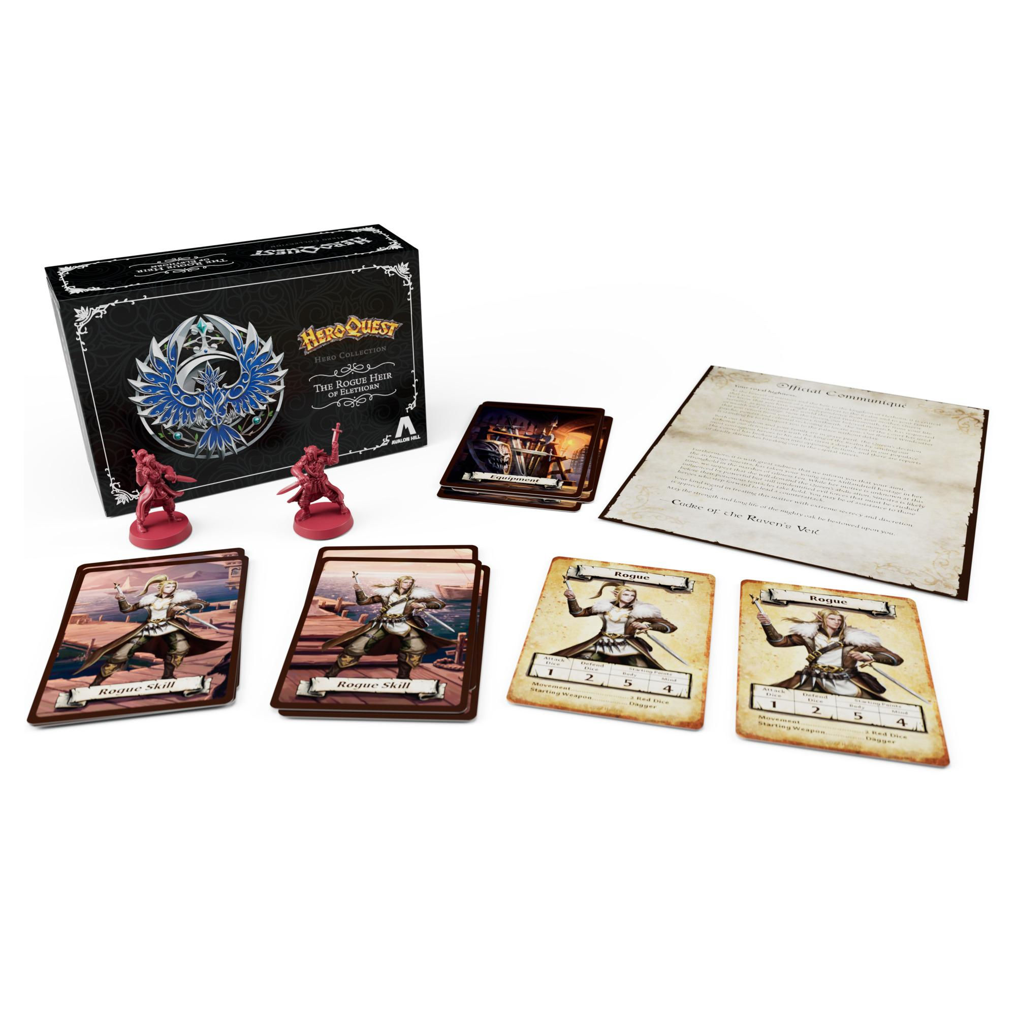 Wallpaper #VWdwDpMBSpphPi3-W-rC176 Heroquest Hero Collection the Rogue Heir of Elethorn Figures Requires