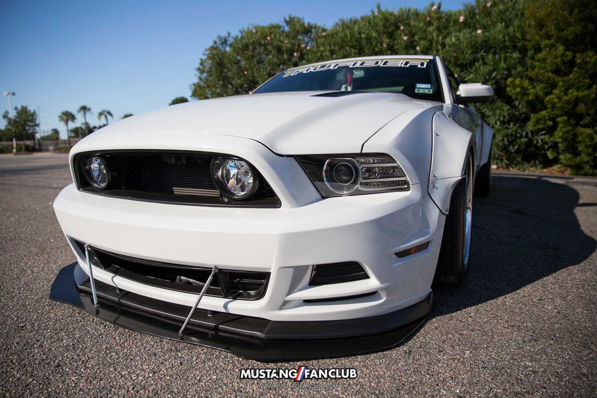 Wallpaper #94BA7 Widebody S197 Ford Mustang GT on Forgestar Cf5v Sdcs