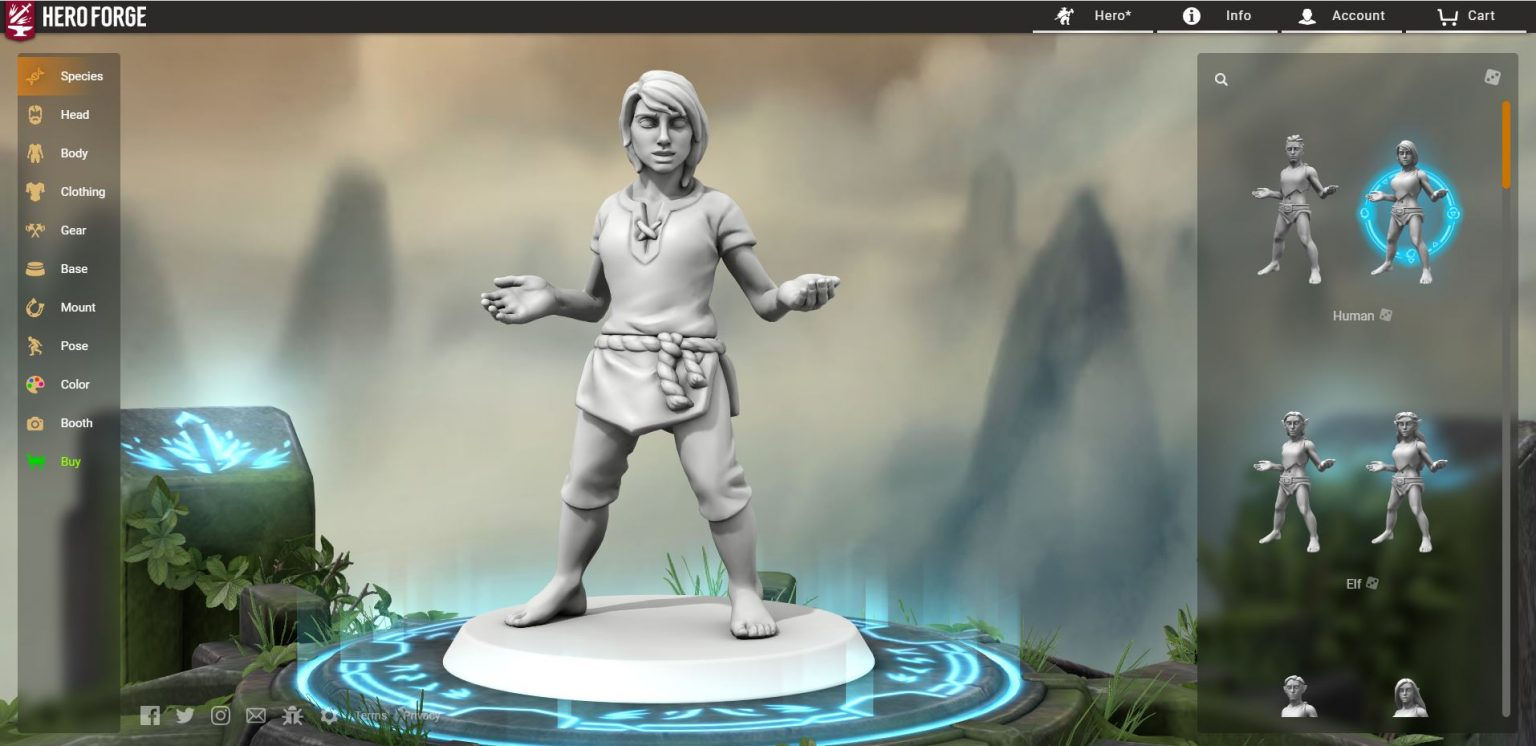 Wallpaper #uLgn1pIBJvJKYCmEAtzB234 Hero Forge Review Color Print is It Worth It