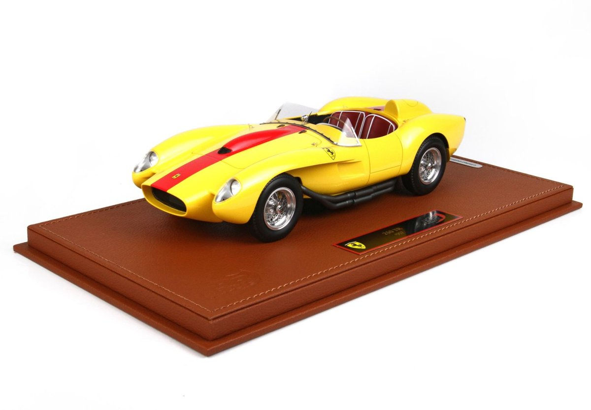 Wallpaper #uO9FS5MBMN-XEVvV3Dpm443 Modele Reduit Ferrari 250 Testarossa 1957 Jaune 118 Bbr