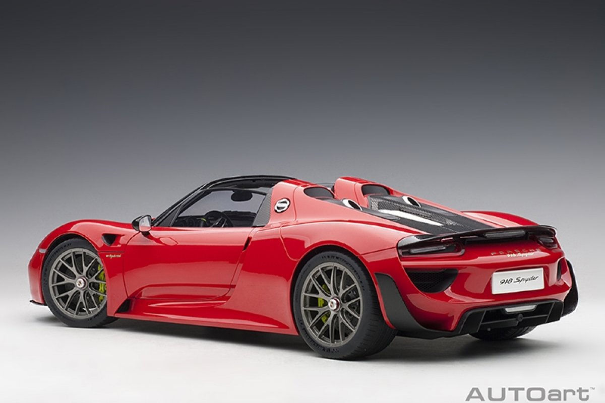 Wallpaper #2uqeUpMBlwTYPL18PQlo124 Schaalmodel Porsche 918 Spyder 2013 Composite Model Full Openings