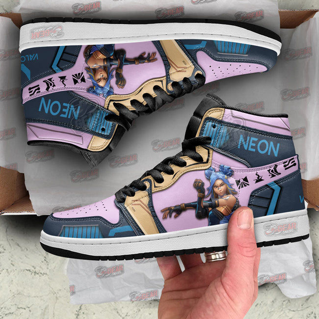Wallpaper #MLn23ZIBJvJKYCmE5QOi135 Neon Valorant Agent Jd Sneakers Shoes Custom for Gamer Mn13 Perfectivy