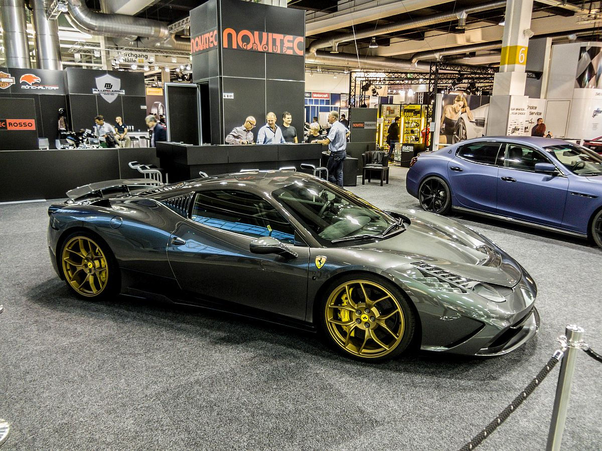 Wallpaper #cH1h9I4Bnwiau_P6TQ8p49 Ferrari 458 Italia Von Novitec Foto Auto Zurich 2014 Fahrzeugbilderde
