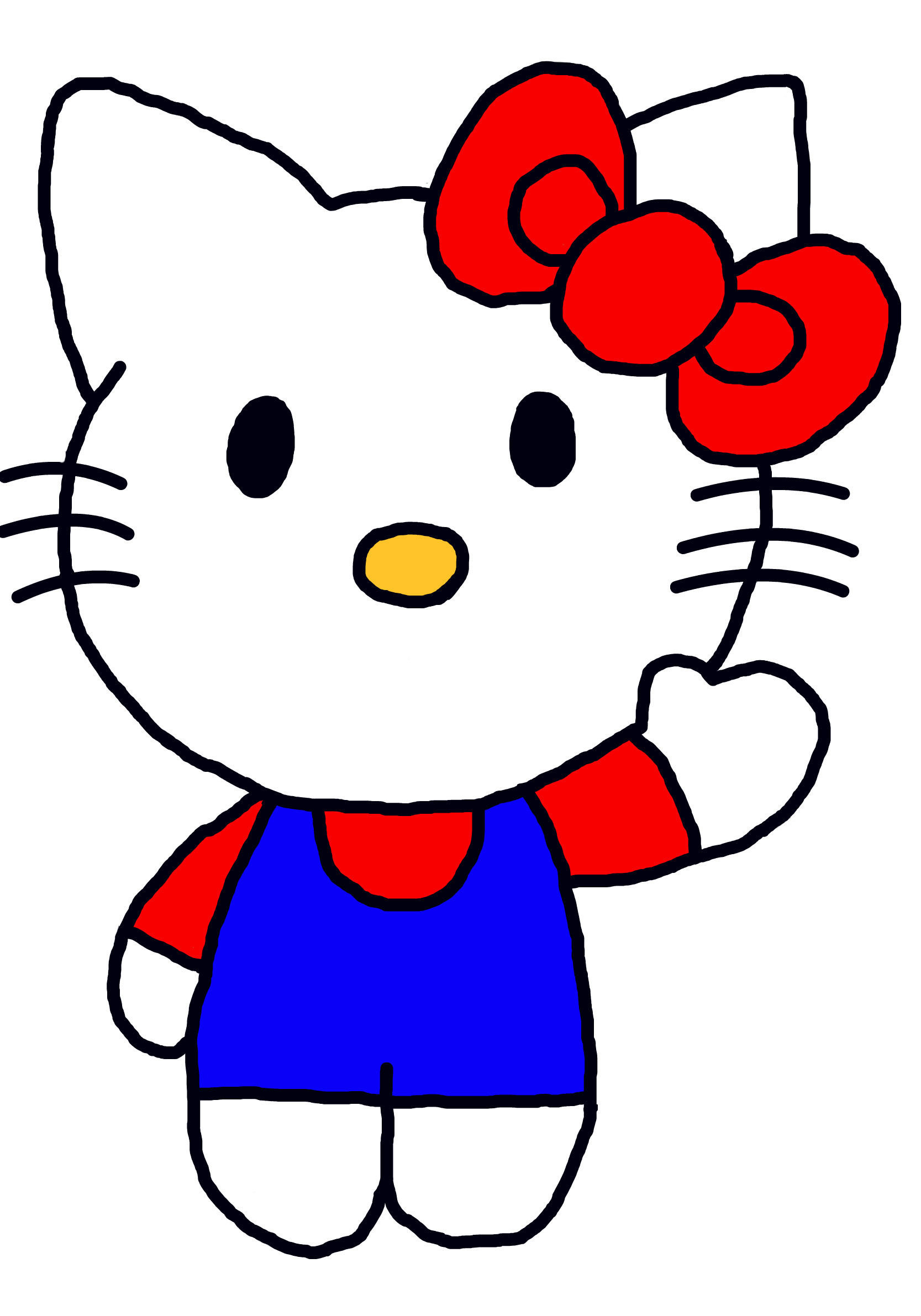 Wallpaper #OEUxoI4B7YBJg1BVs6Ol15 Hello Kitty a Character Speedpaint Drawing by Teresa2011 Queeky