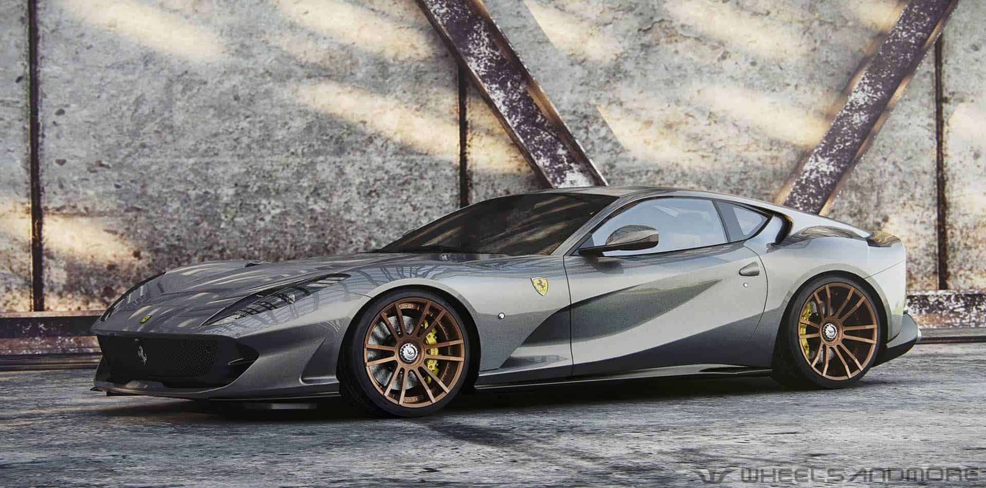 Wallpaper #py7eOJMBeCfPaRV8brst38 Ferrari 812 Superfast Tuning and Forged Wheels Wheelsandmore