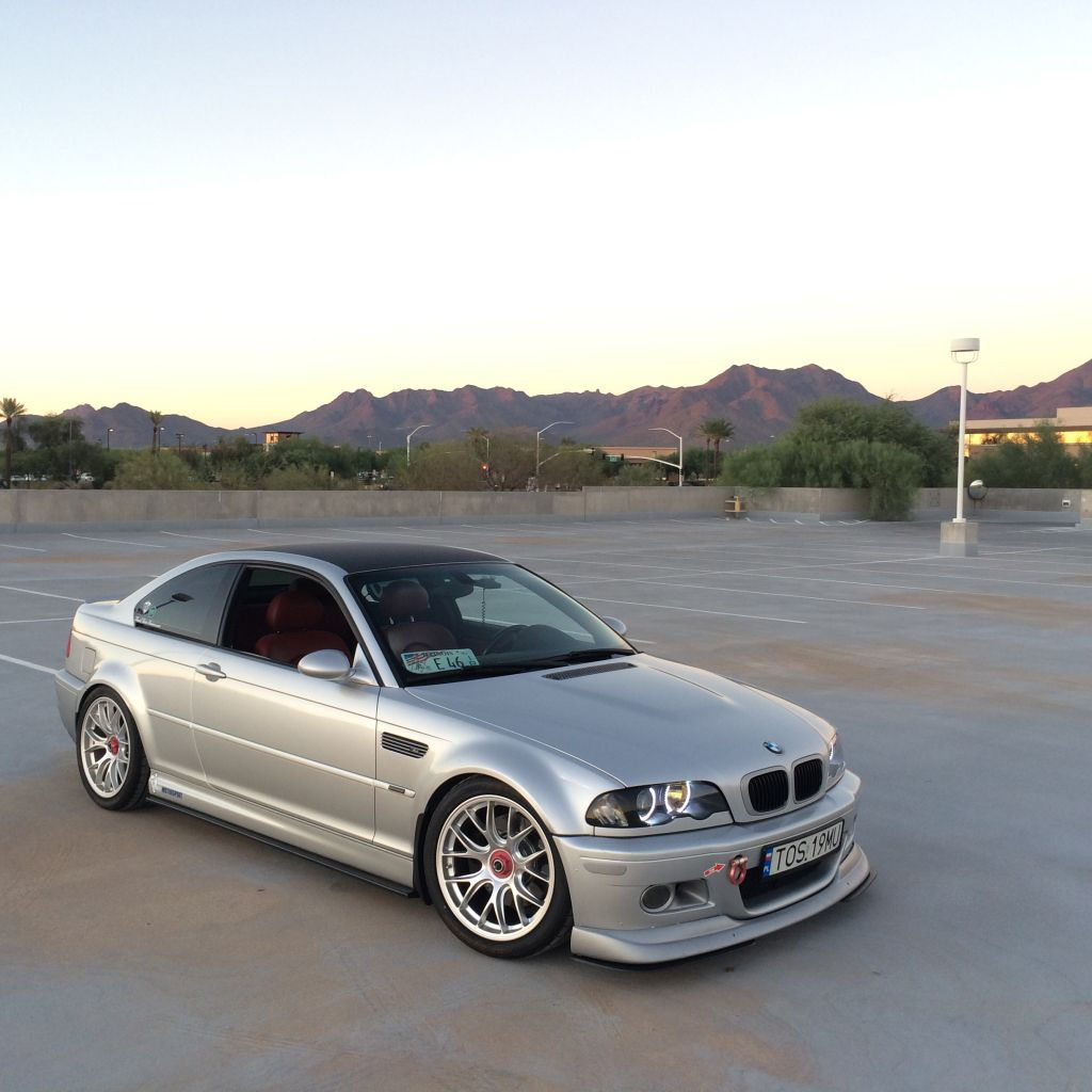 Wallpaper #D2d265IBSpphPi3-DEz1282 Fs 2004 E46 M3 Silver on Imola Red Centerlock Wheels Daily Track