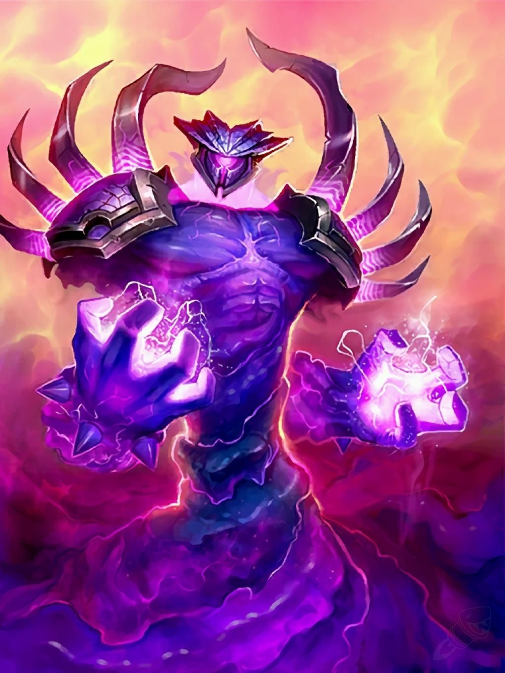 Wallpaper #8mfKDpMBSpphPi3-Qevh64 Twilight Elemental Card Hearthstone Blizzard Art Wow