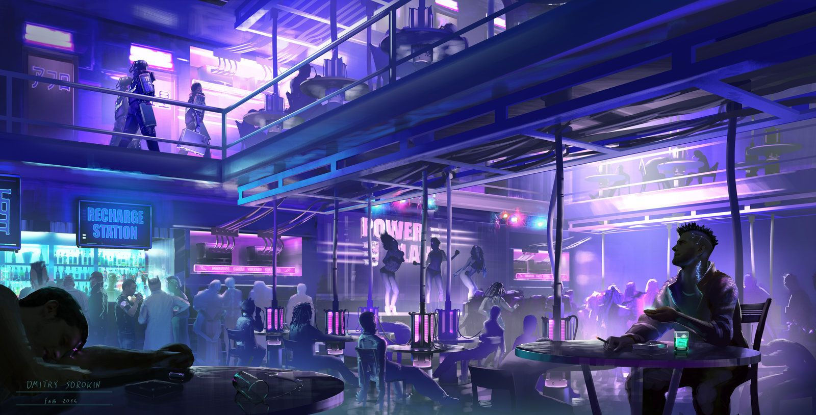 Wallpaper #1A61B Maciej Rebisz Cyberpunk 2077 Biotechnica Hotel