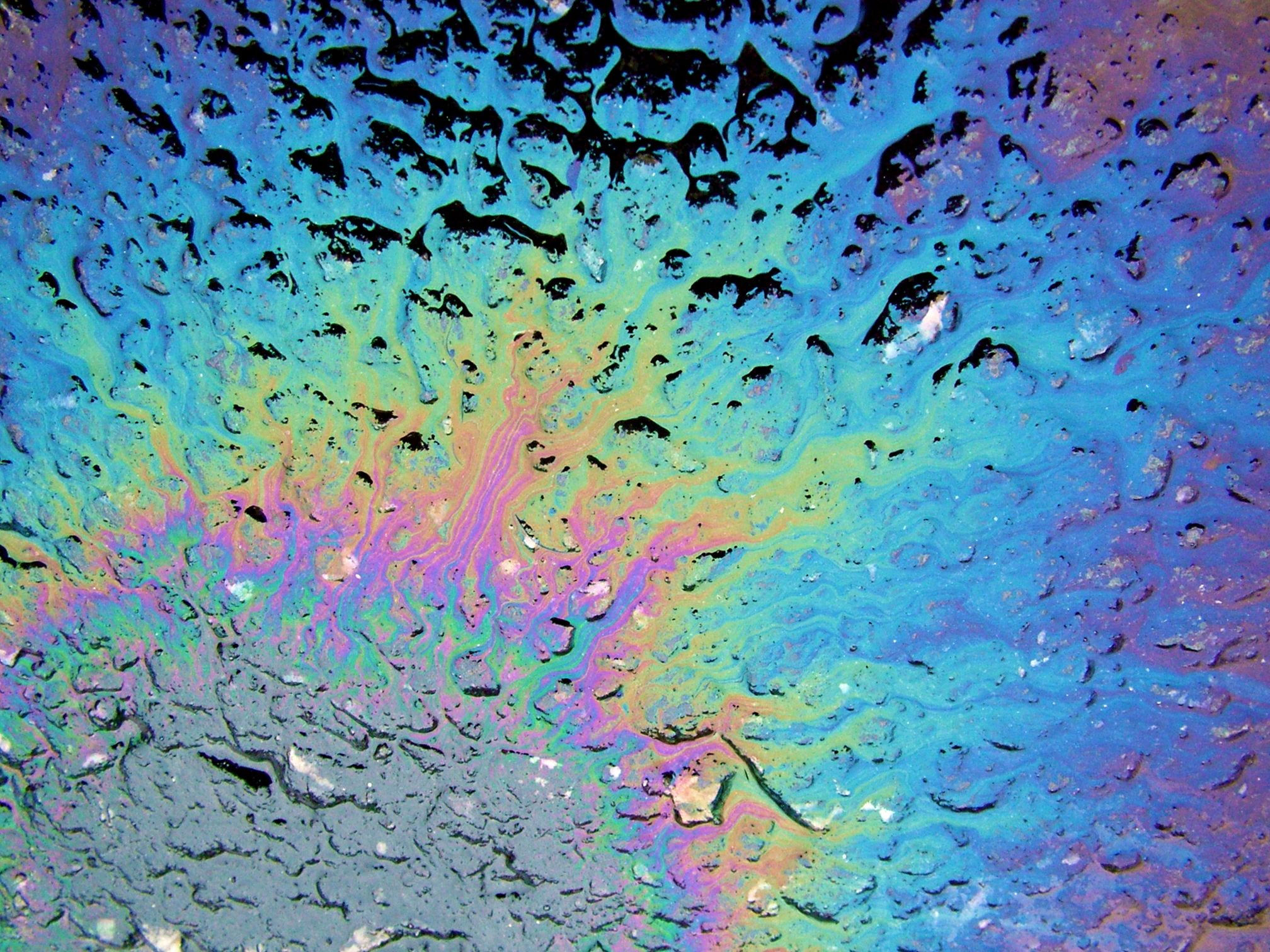 Wallpaper #9b753 Original Rainbow Oil Slick Acrylic Pour Painting on Etsy