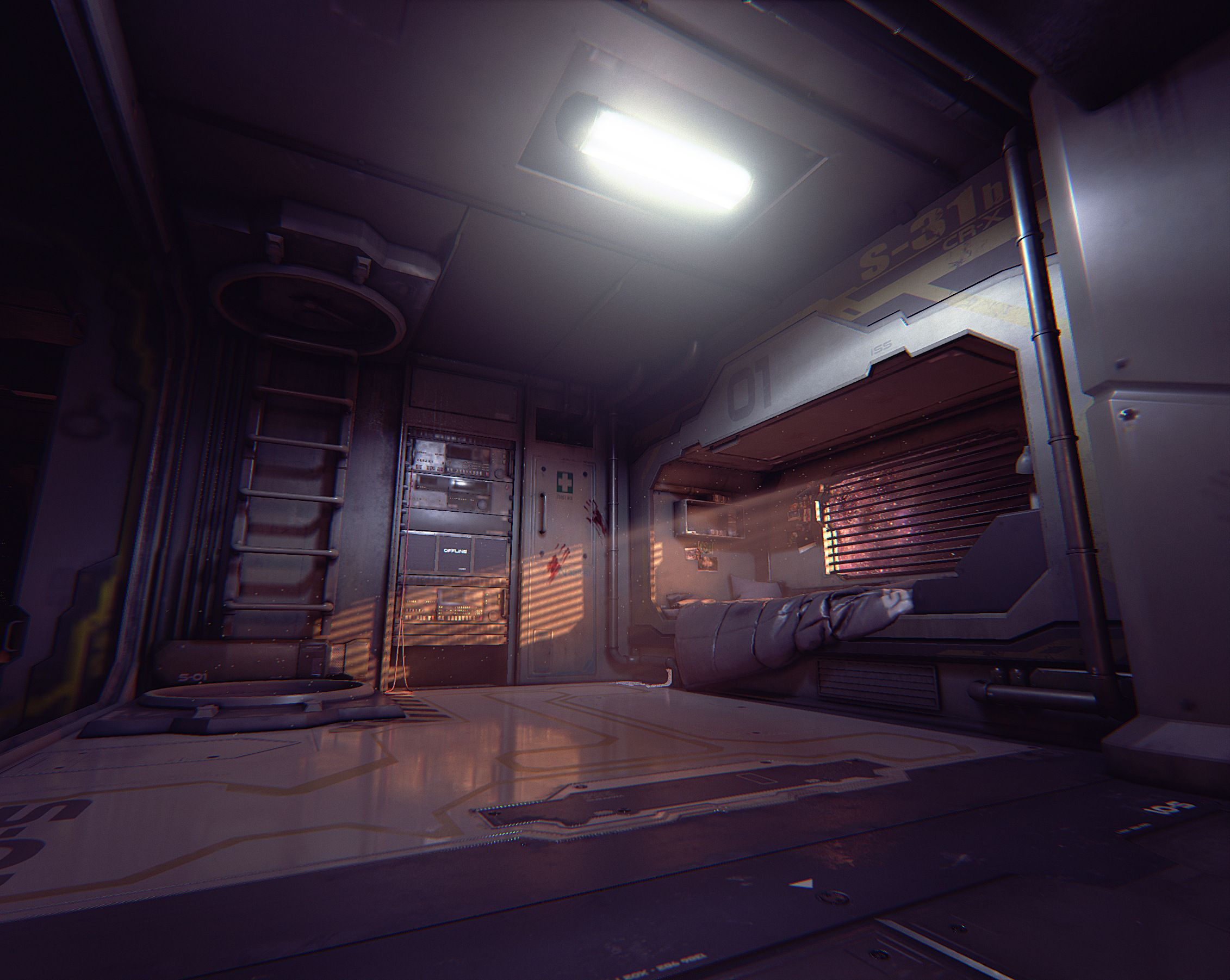 Wallpaper #XGfX_5IBSpphPi3-IaSA61 Sci Fi Scene Rendered in 4K Franciszek Golebiowski Game
