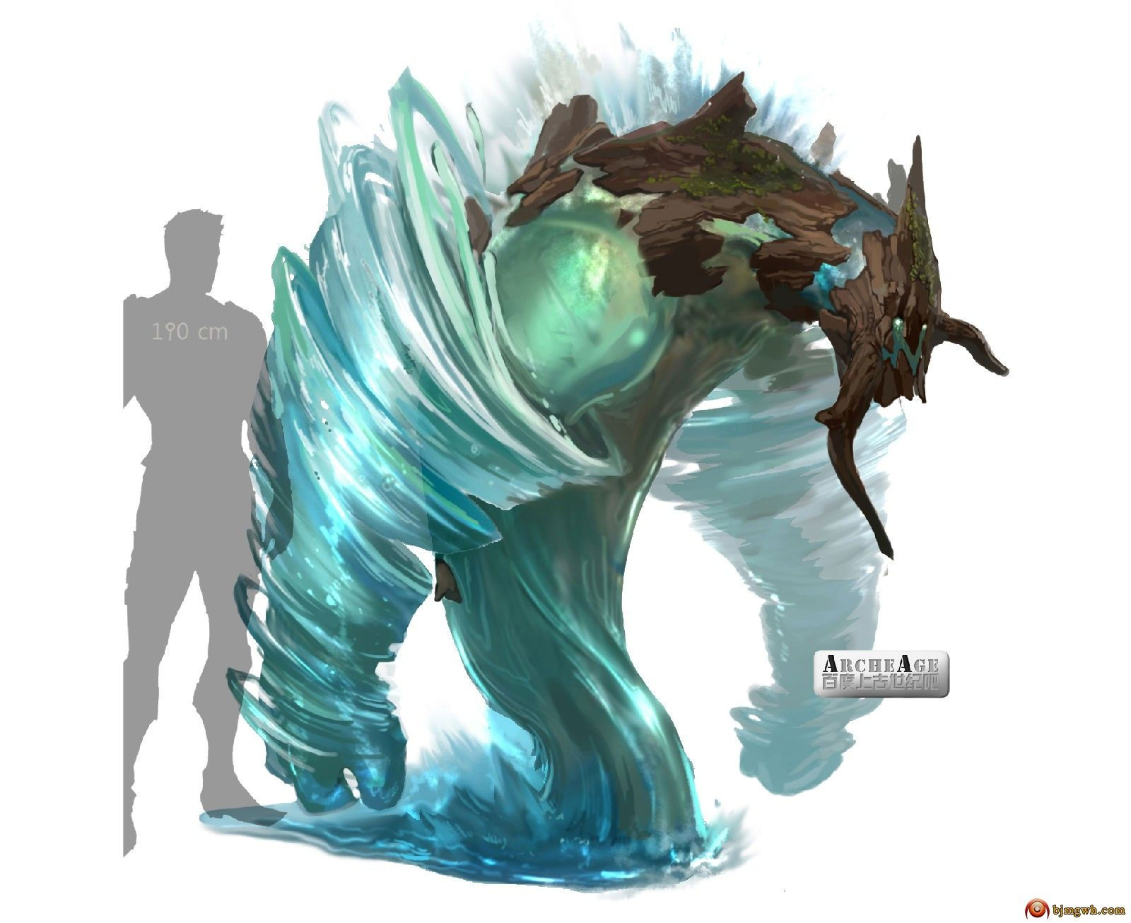 Wallpaper #0Gd8C5MBSpphPi3-8dlm122 Water Elemental 7 Monsters Rpg Characters Pinterest Monstros
