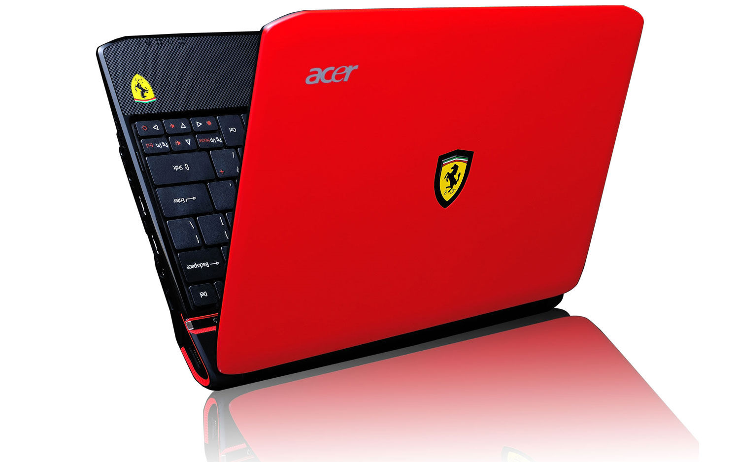 Wallpaper #CwAw644BSdW8dNouTBFM1 Supercar Notebooks Acer Ferrari One and Asus Lamborghini Vx7 Laptops