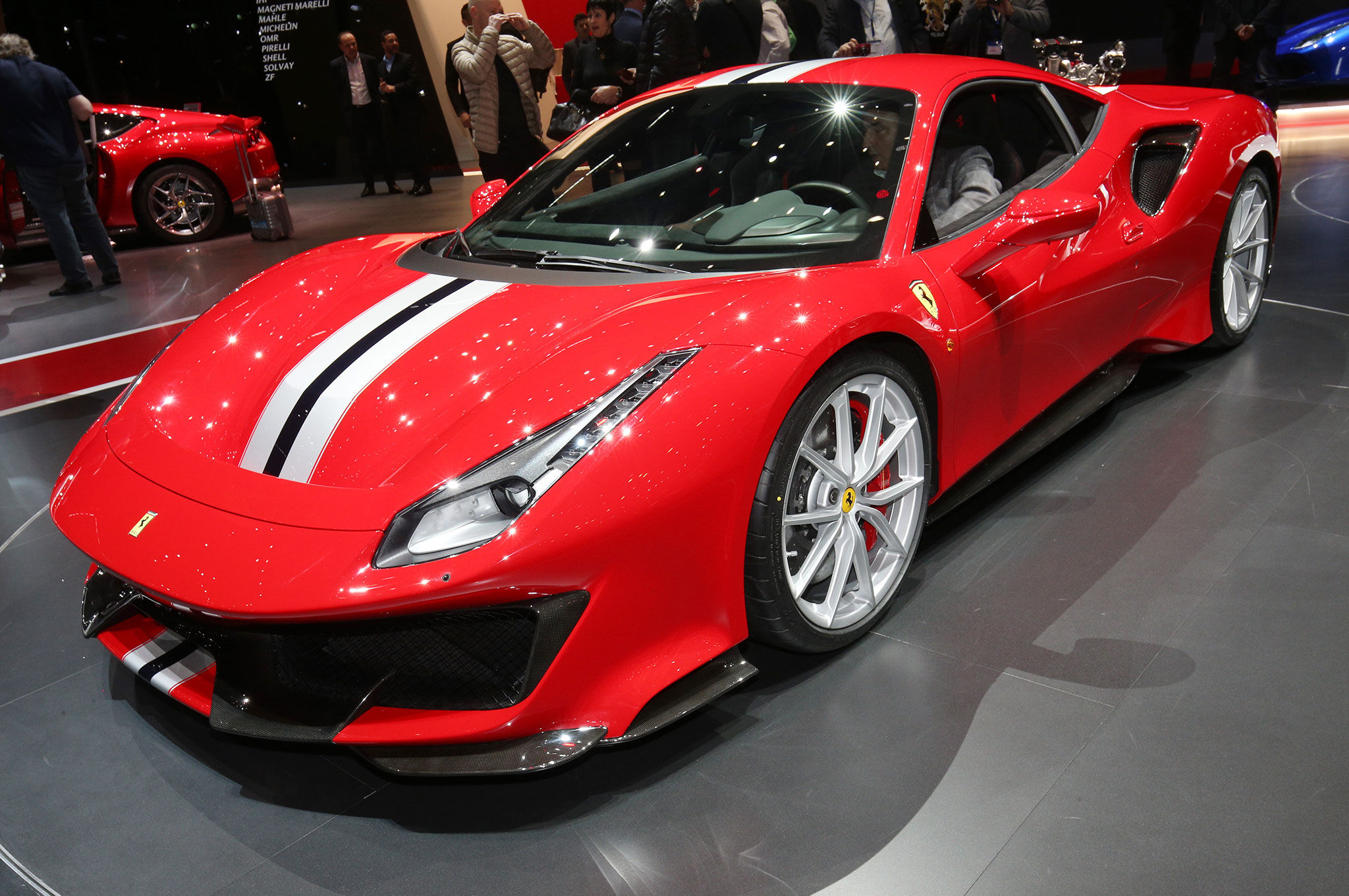 Wallpaper #Fn3k9I4Bnwiau_P6txH621 2018 Ferrari 488 Pista Strikes a Pose in Geneva Automobile Magazine