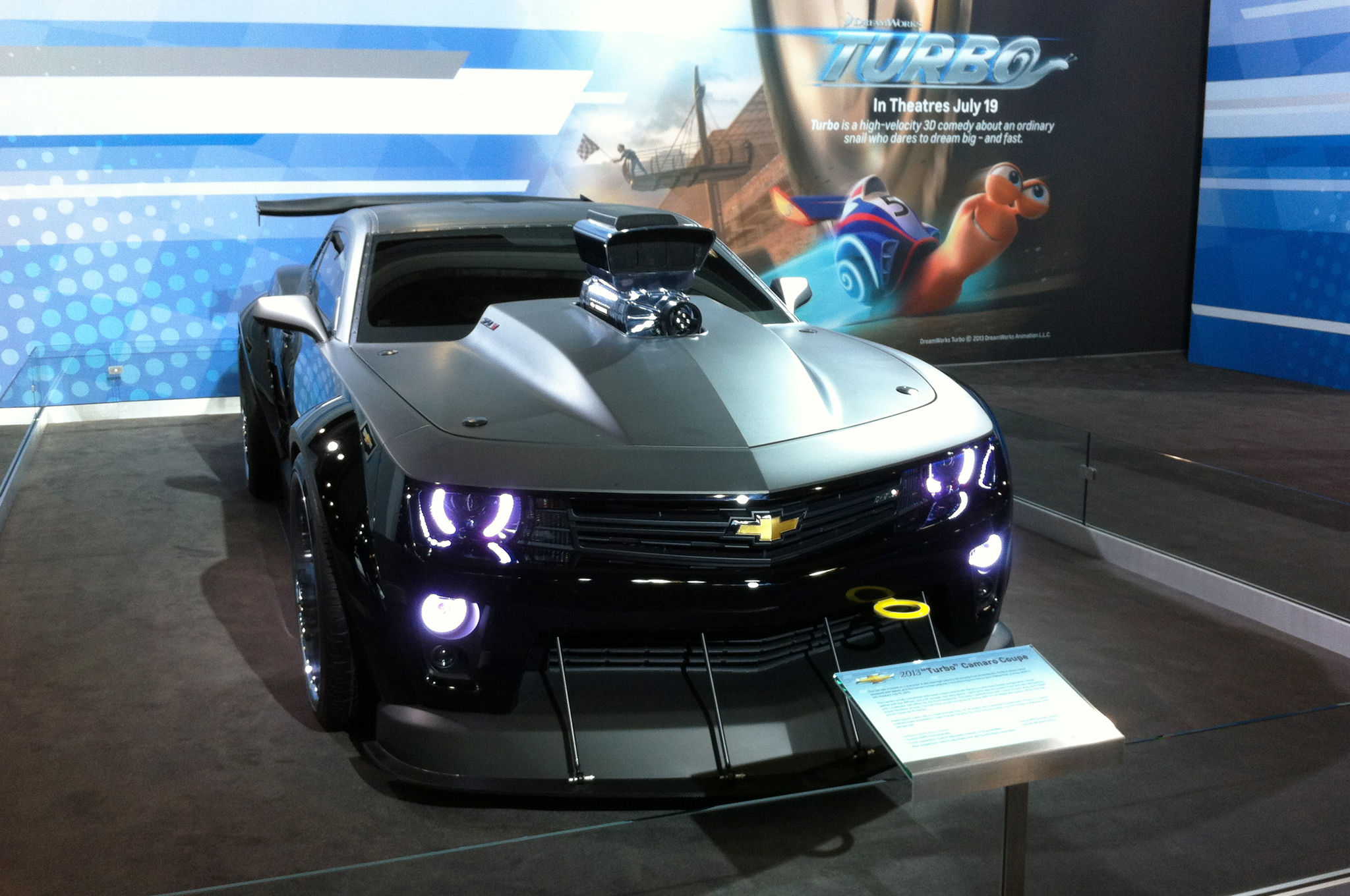 Wallpaper #hS7MOJMBeCfPaRV8S7vi69 Feature Flick Modified Chevrolet Camaro Zl1 Stars in Turbo Movie