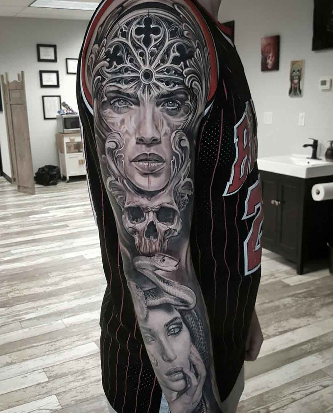 Wallpaper #FGeMBZMBSpphPi3-s71j19 Japanese Demon Tattoo Sleeve Best Tattoo Ideas Gallery