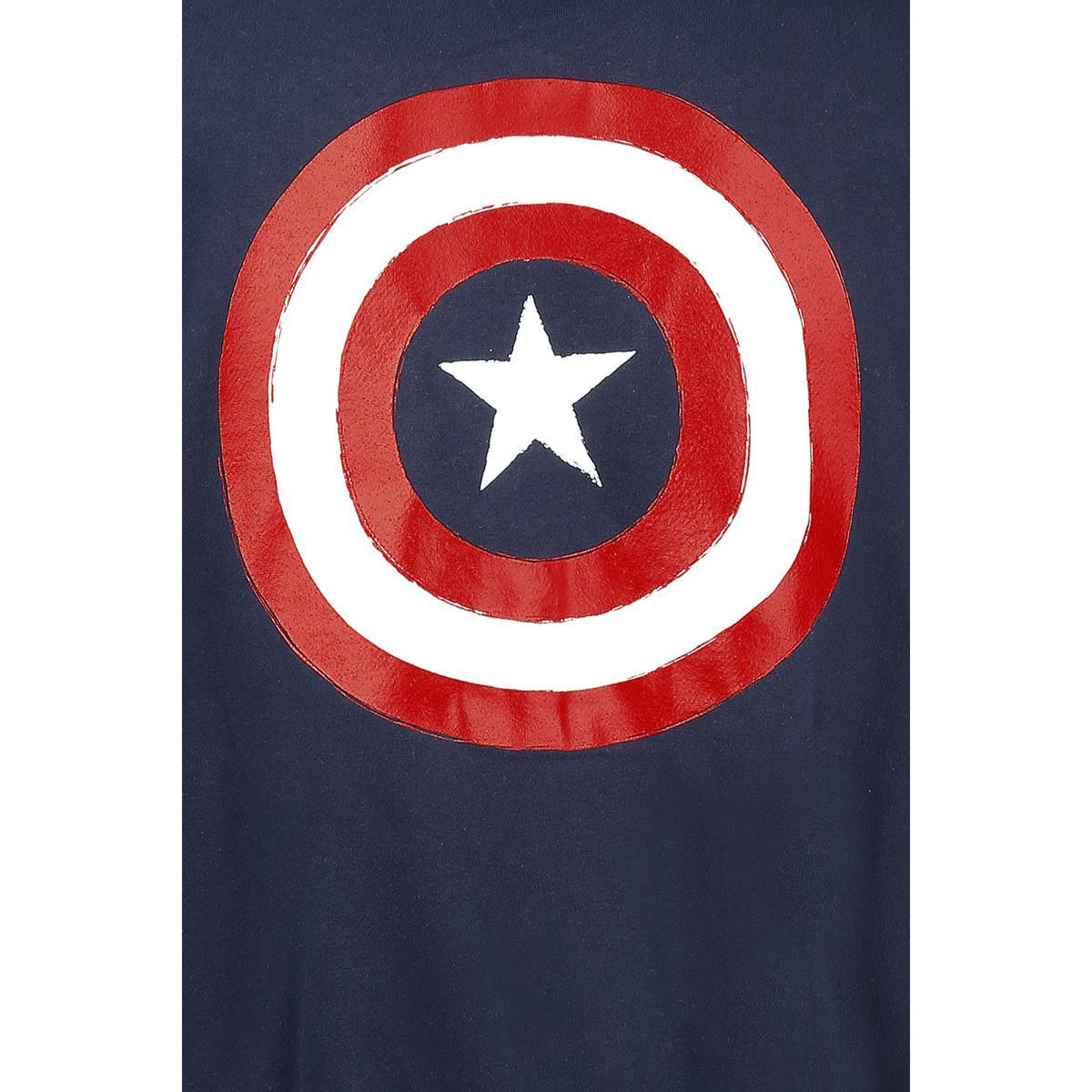 Wallpaper #WBlGKY8BtGB6xQ788ojP21 Captain America Baseball Varsity Jacket Shield Logo Mens at