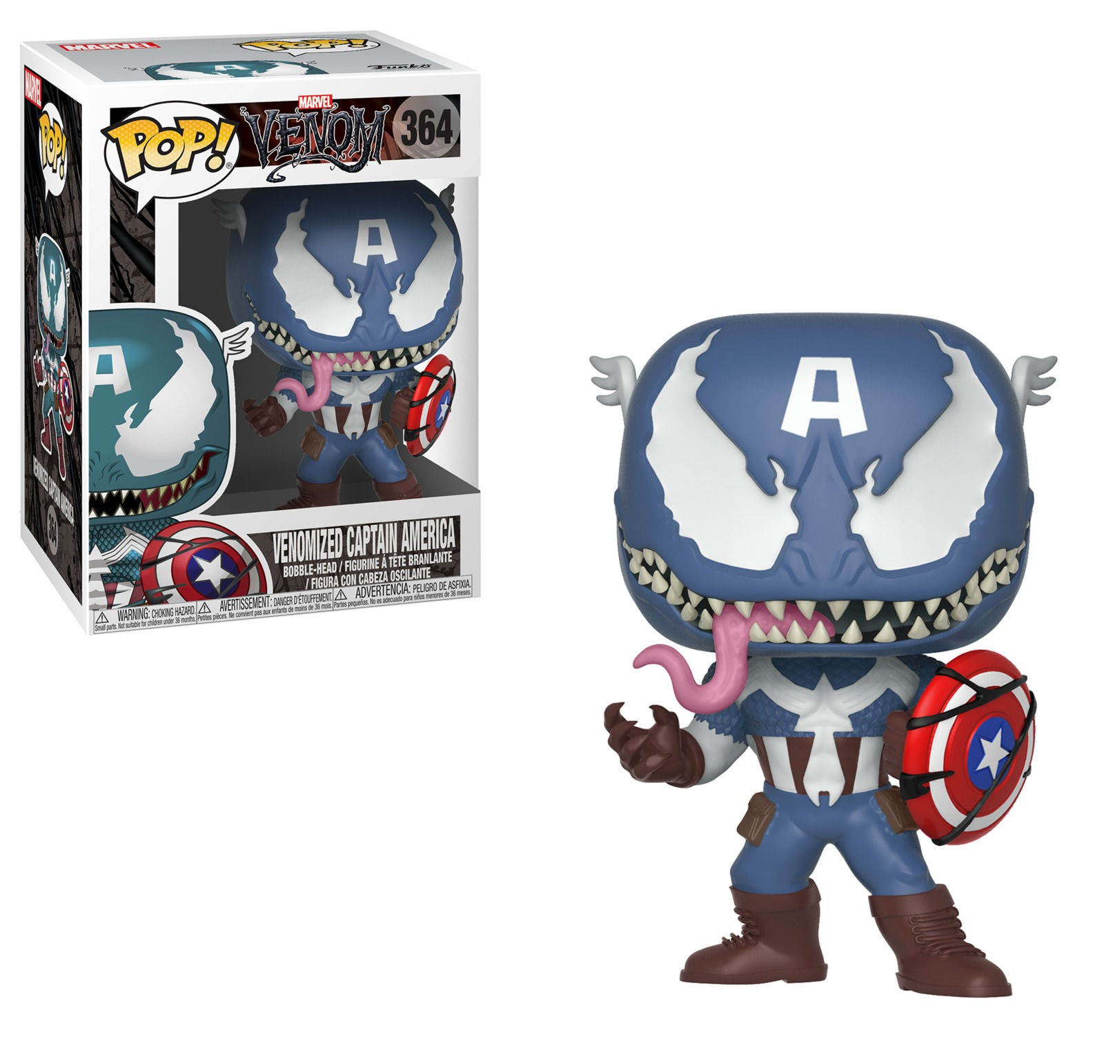 Wallpaper #36VyOJMBVBiSkHCa6I2W167 Venomized Captain America Pop Vinyl Figure at Mighty Ape Nz