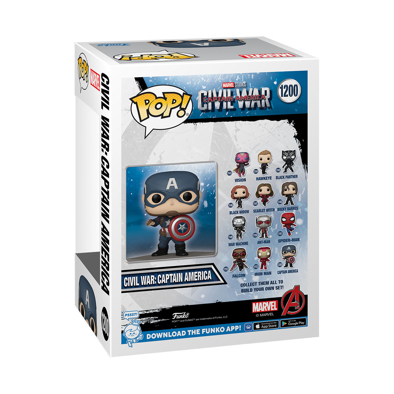 Wallpaper #_aV-OJMBVBiSkHCa5Y3h74 Civil War Captain America Build a Scene Pop Vinyl Figure at