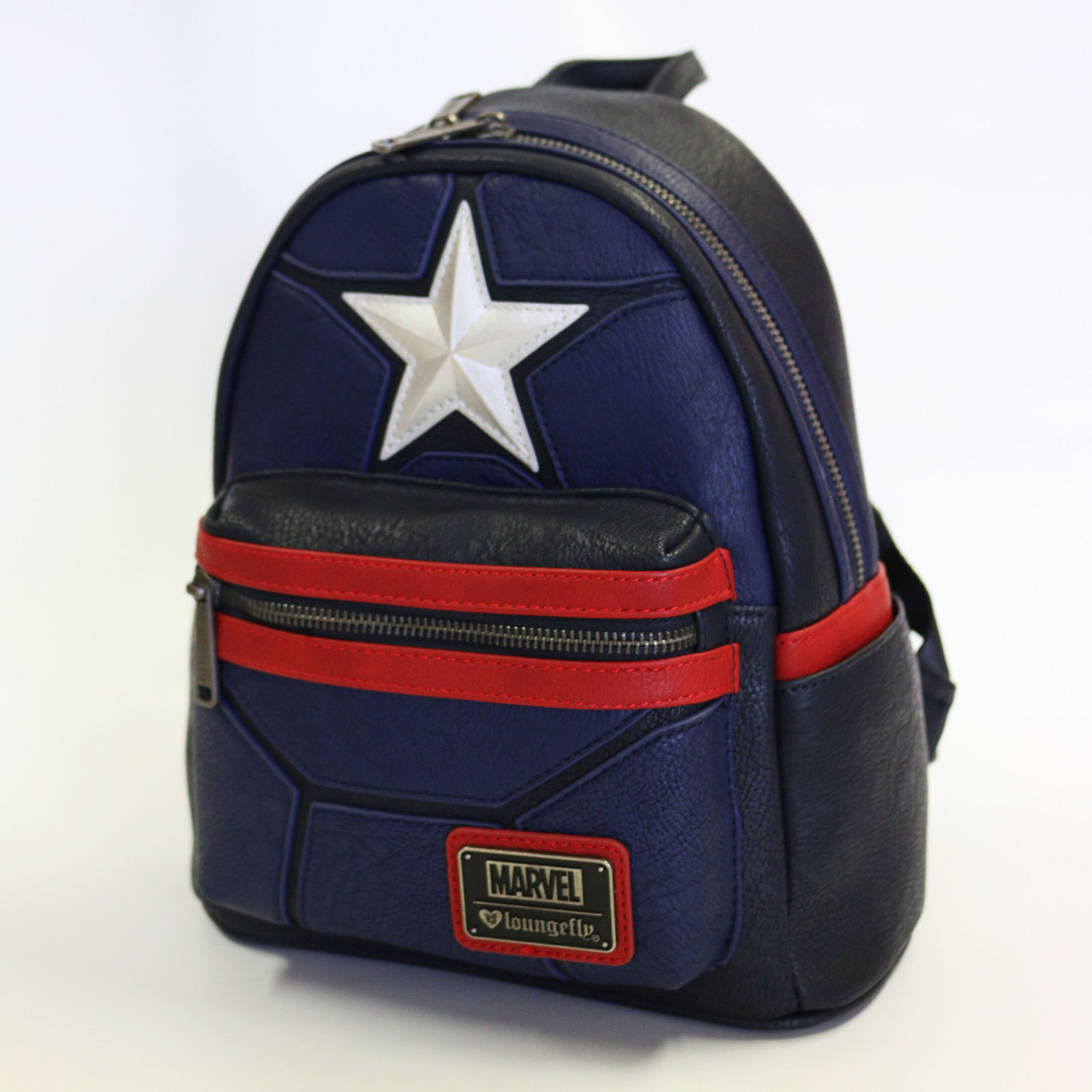 Wallpaper #wjGzNZMB5zzyi_yY0Fcl49 Captain America Mini Star Backpack Womens at Mighty Ape Nz