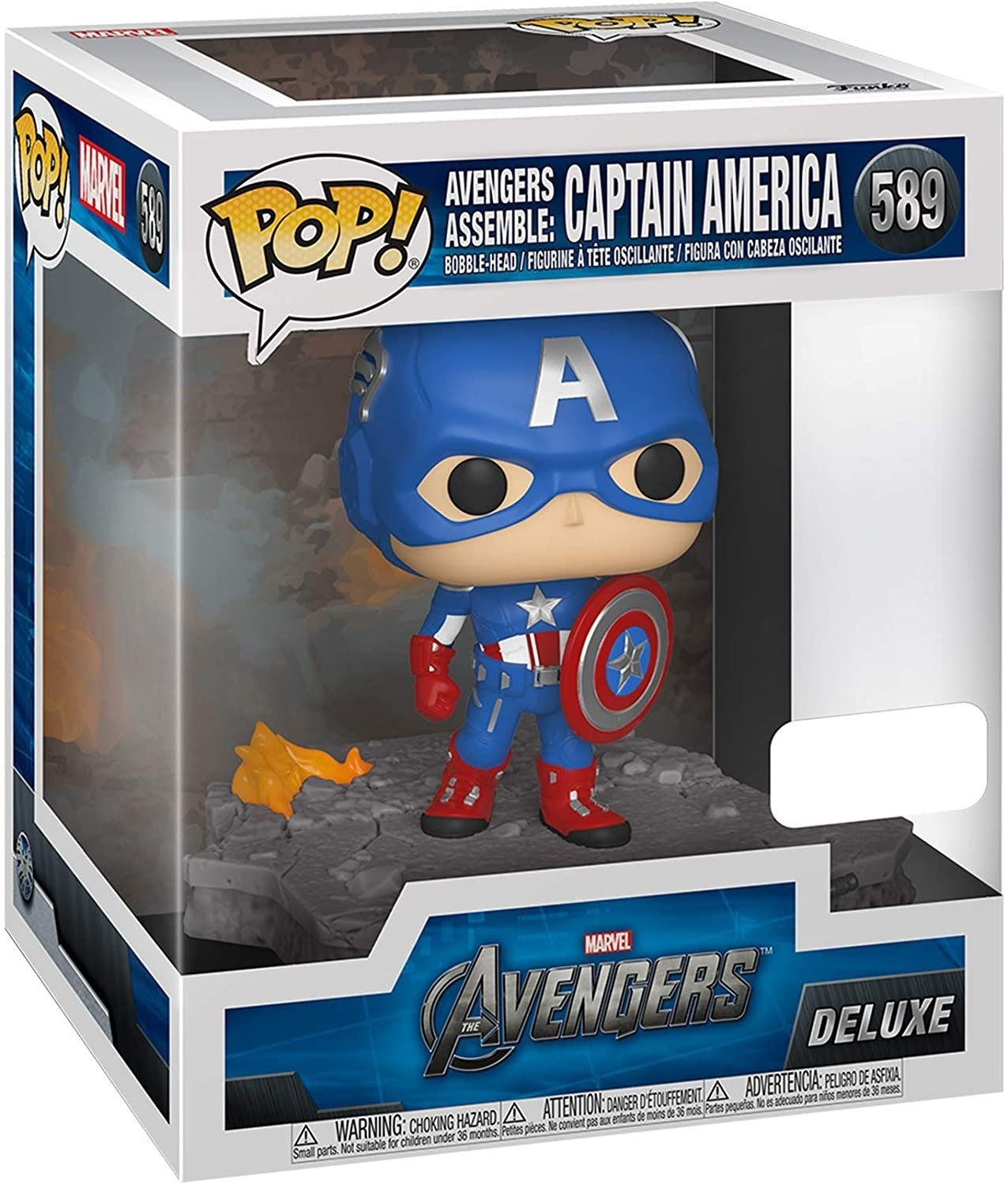 Wallpaper #36VyOJMBVBiSkHCa6I2W0 Captain America Pop Deluxe Figure at Mighty Ape Nz