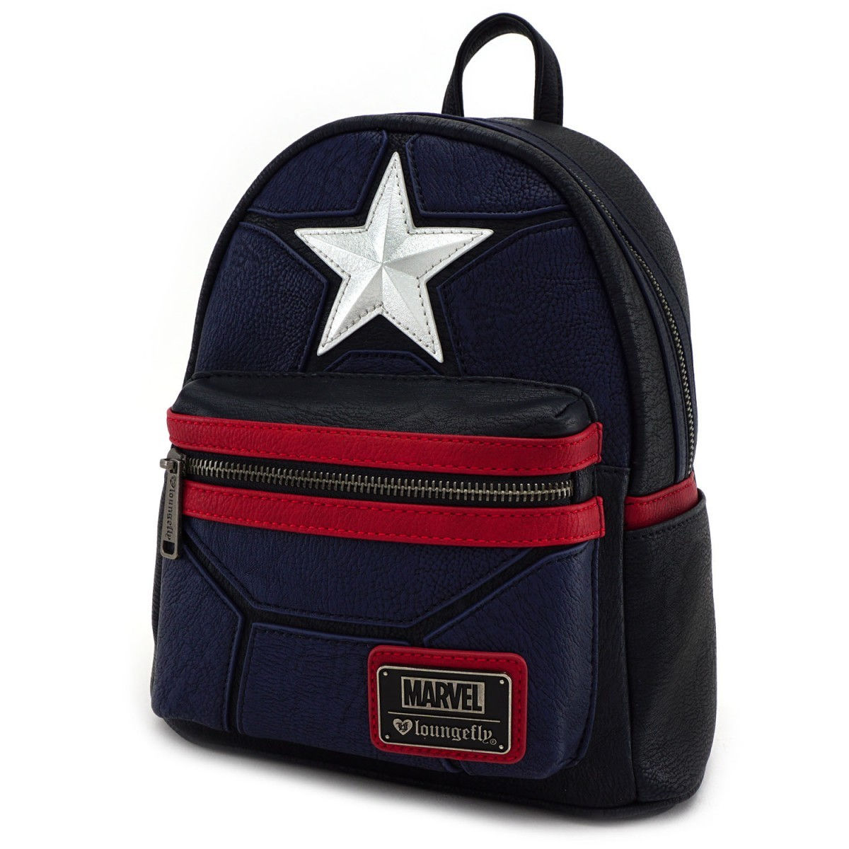 Wallpaper #wjGzNZMB5zzyi_yY0Fcl70 Captain America Mini Star Backpack Womens at Mighty Ape Nz