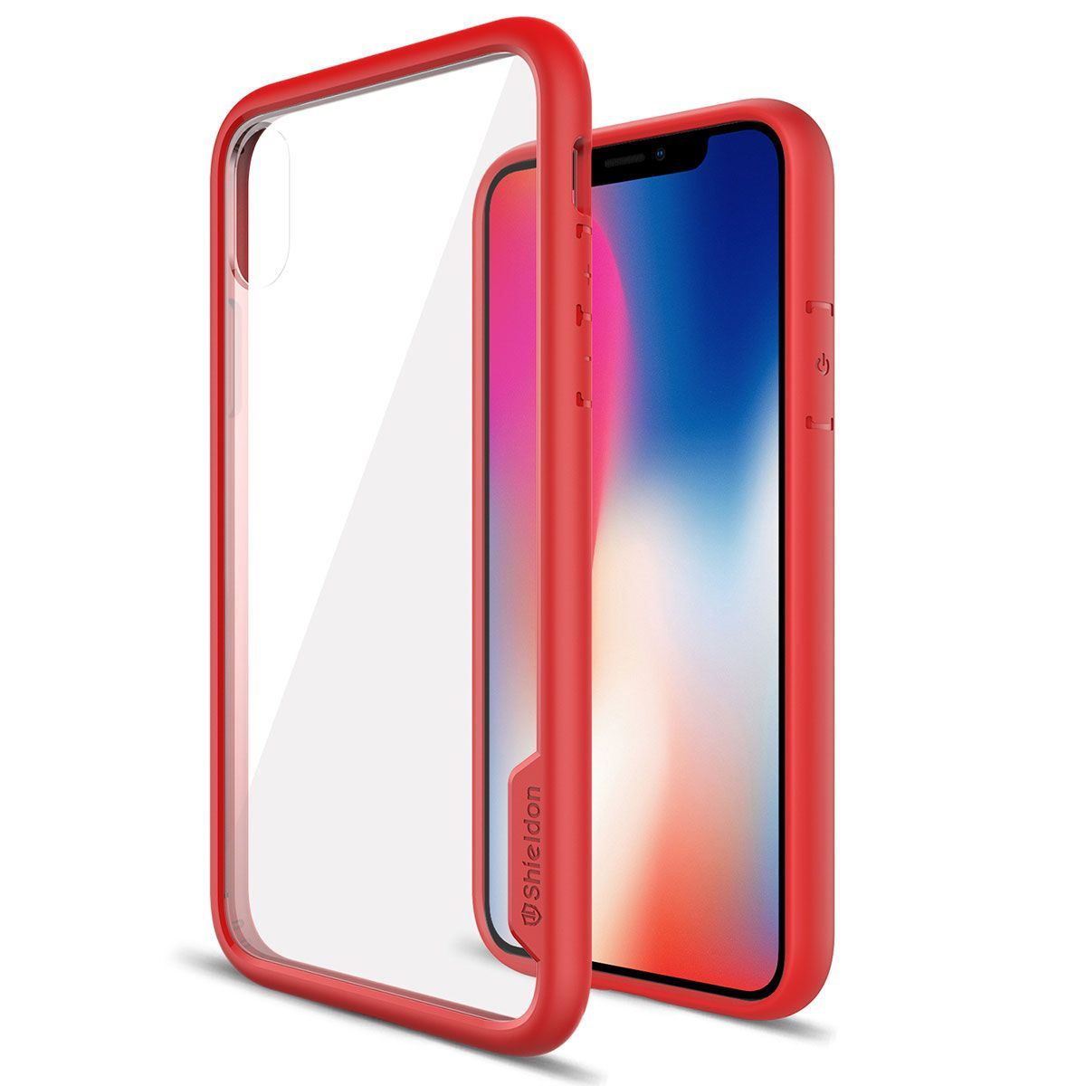 Wallpaper #bGc1EZMBSpphPi3-VPYa434 Shieldon iPhone Xs iPhone X Case Red Apple iPhone X iPhone 10 Tpu