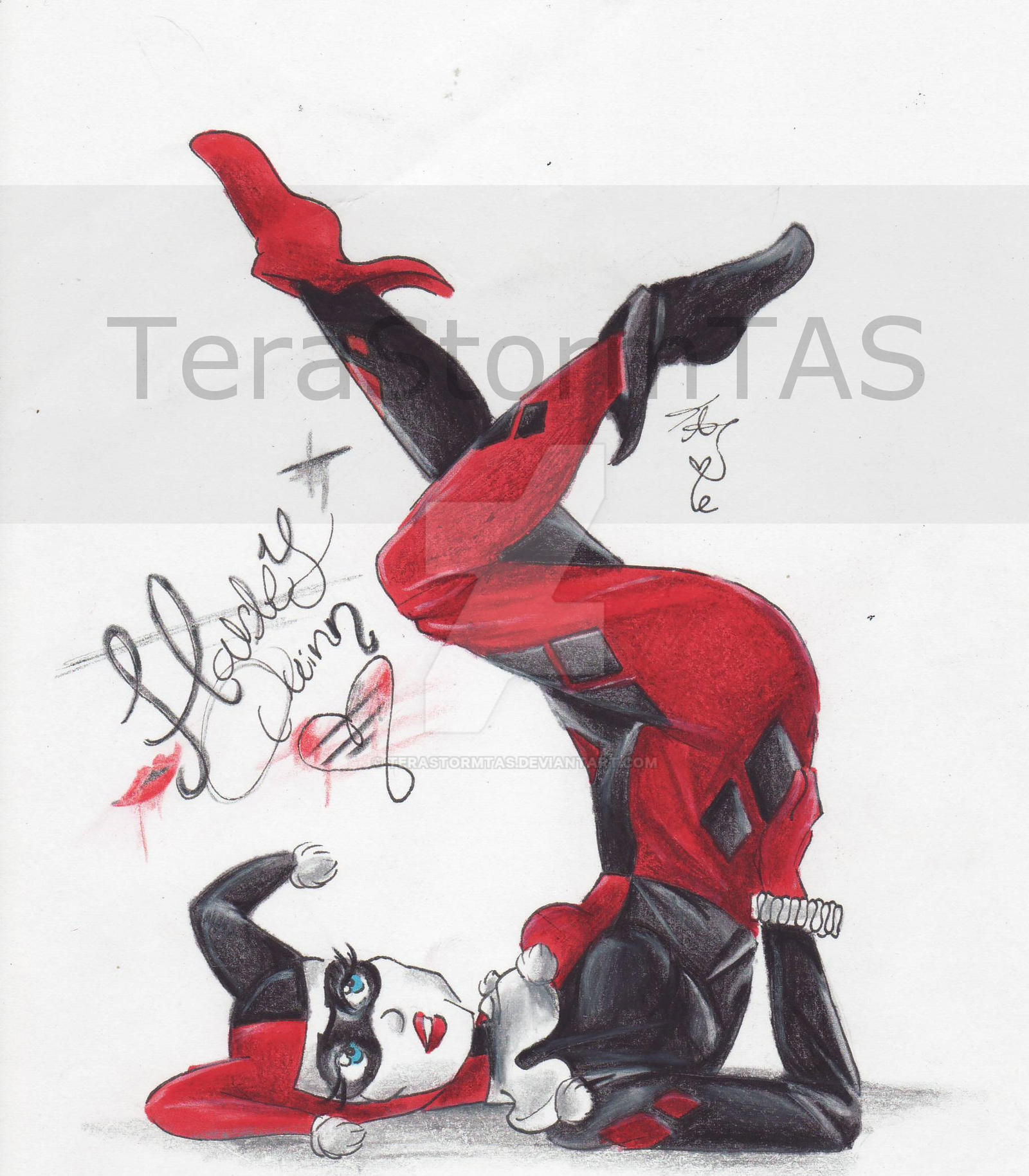 Wallpaper #YWcr-5IBSpphPi3-CZPD29 Harley Quinn Classic by Terastormtas on Deviantart