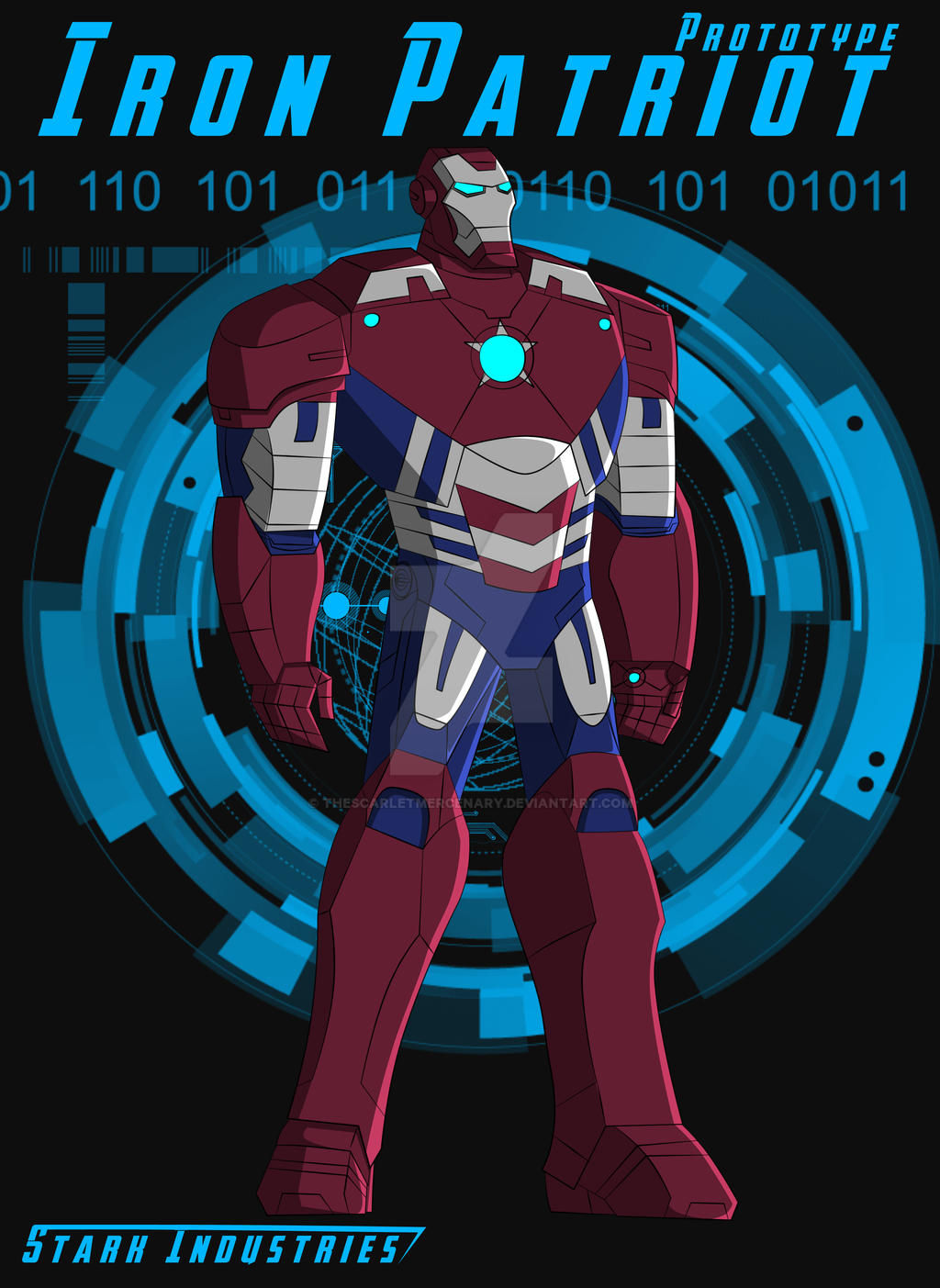 Wallpaper #dn2B8Y4Bnwiau_P6cglk47 Cams Mau Iron Patriot Prototype Armor by Thescarletmercenary on