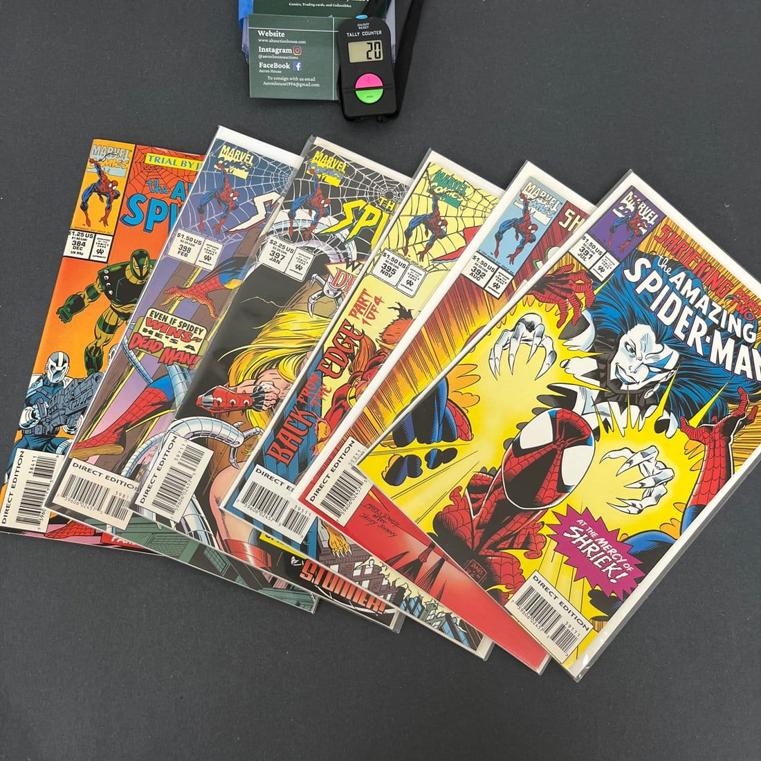 Wallpaper #Cmeq6JIBSpphPi3-jz7A262 Amazing Spider Man 1st Series Lot Auction