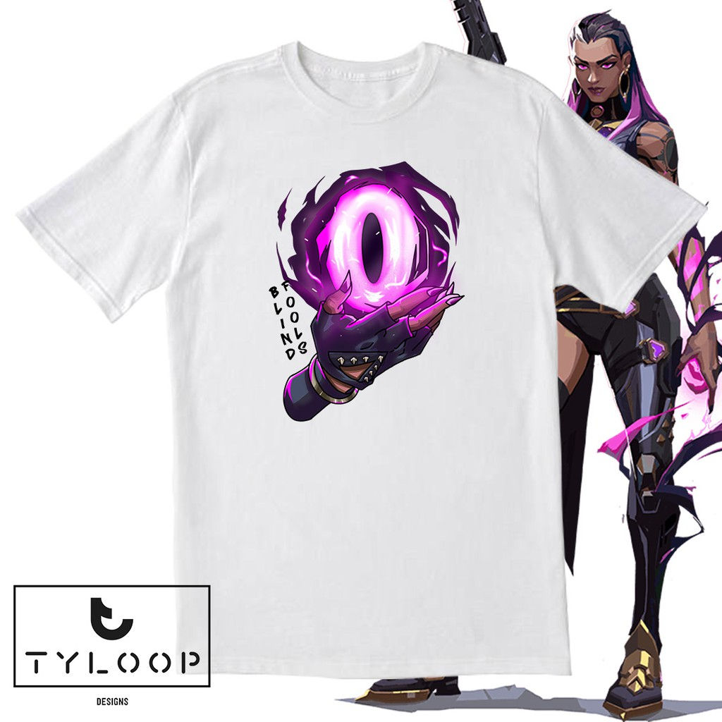 Wallpaper #ZfTEOZMBKFX8bn3ruHft308 Tyloop Designs Valorant Reyna Blind Custom Graphic Shirt Shopee
