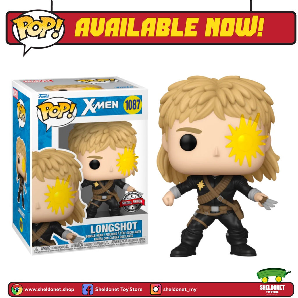 Wallpaper #1qVvOJMBVBiSkHCapo06365 Funko Pop Marvel X Men Longshot Exclusive Shopee Malaysia