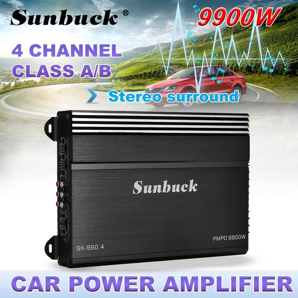 Wallpaper #Vmd4EJMBSpphPi3-_vMf64 Sunbuck Car Amplifier 9900w DC 12v Audio Power Amplifier Car Subwoofer