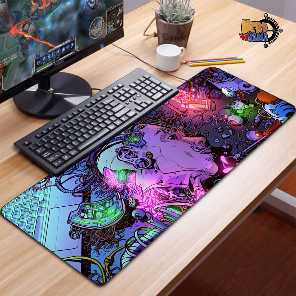Wallpaper #jKeiMpMBlSzal8H1ONuh252 Mouse Pad Cyberpunk 90x40cm Mousepad Antiderrapante Modelo 4 Shopee