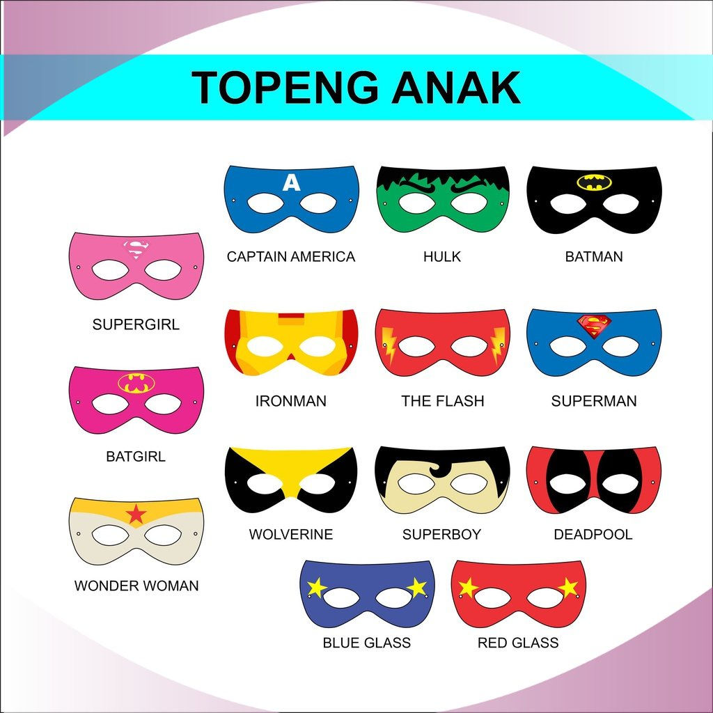 Wallpaper #j2fLAZMBSpphPi3-NKzH38 Jual Bigbag Topeng Pesta Ulang Tahun Superhero Ironman Spiderman Batman