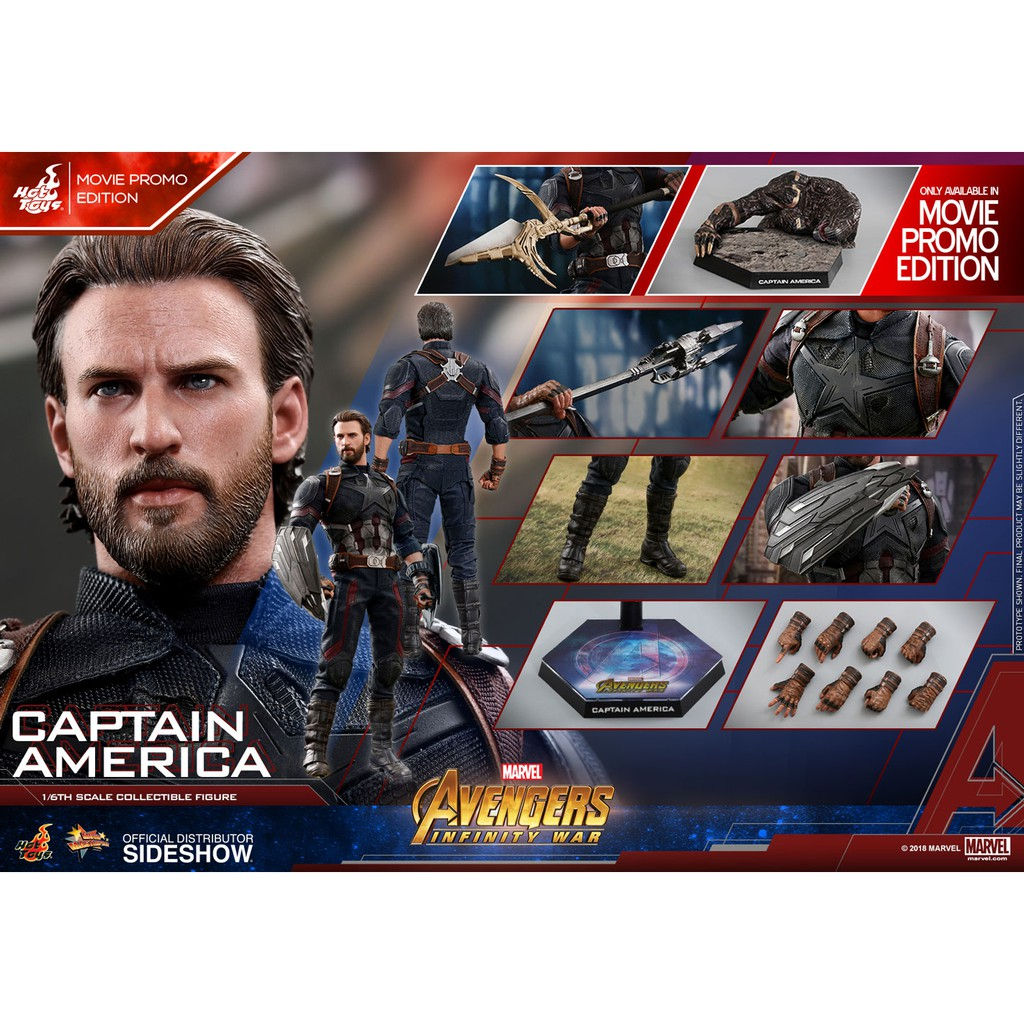 Wallpaper #vzESNpMB5zzyi_yYWlgo291 Hot Toys Captain America Infinity Warmovie Promo Edition