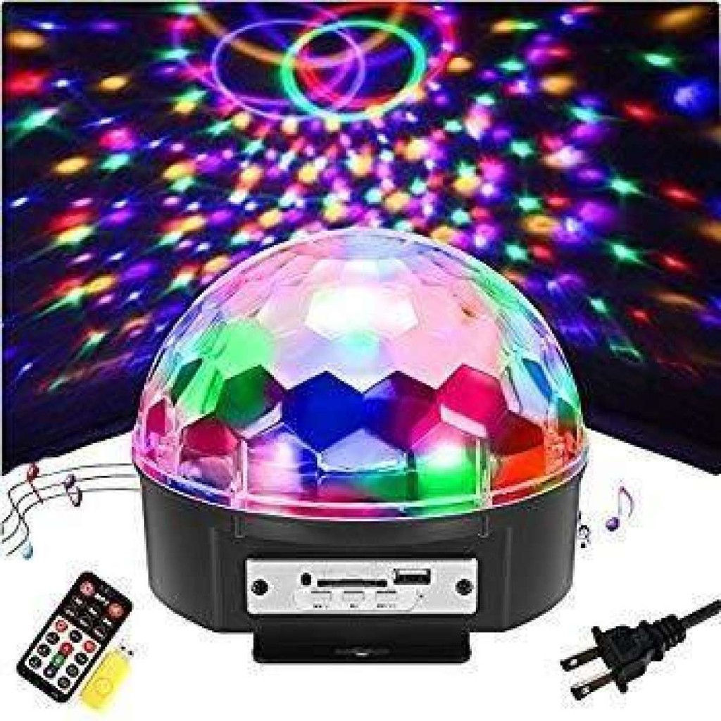 Wallpaper #32gqF5MBSpphPi3-sA2h296 Mp3 LED Crystal Magic Ball 6 Color Rotating Strobe Disco Stage