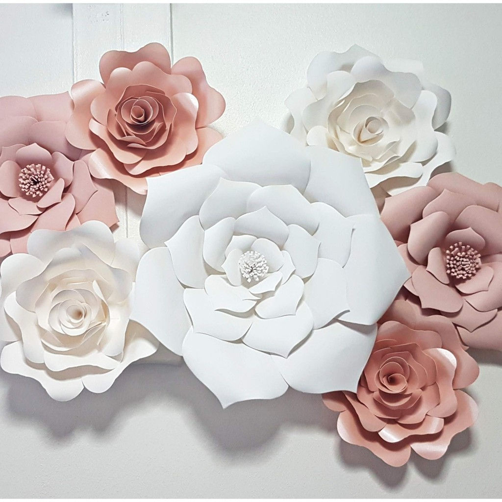 Wallpaper #vmhUIpMBSpphPi3-3TKg64 Diy Paper Flower Wall Decorations Shelly Lighting