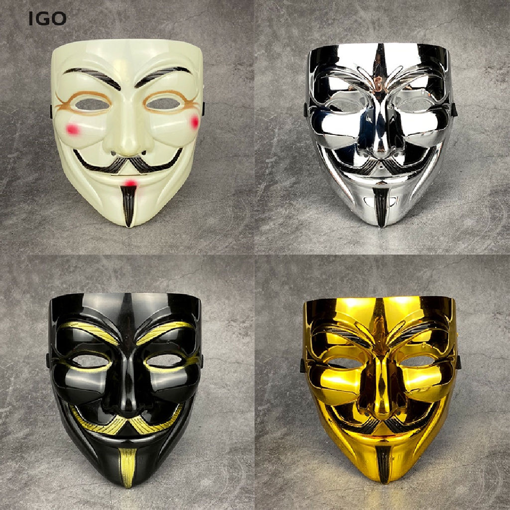 Wallpaper #2DFsNZMB5zzyi_yYVFb9235 Igo Vendetta Hacker Mask Anonymous Christmas Party Gift for Adult Kids