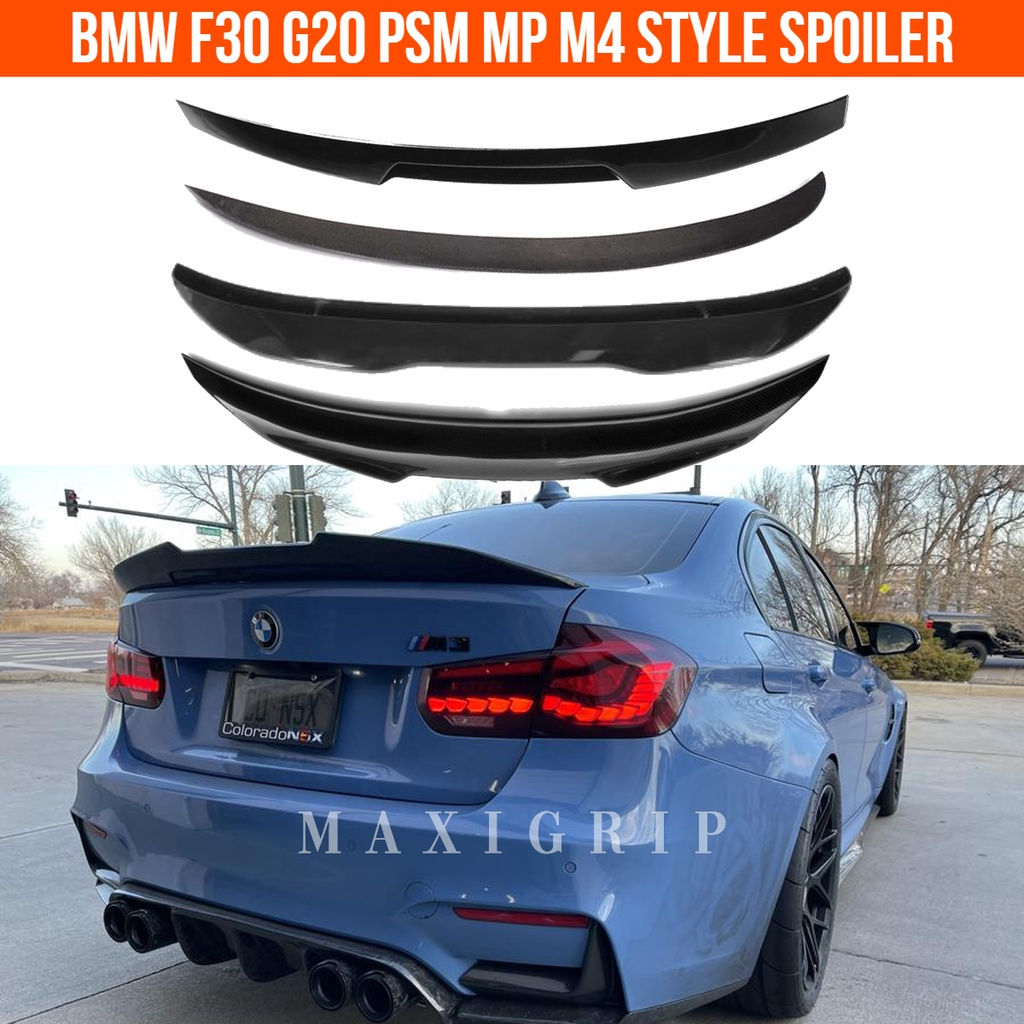 Wallpaper #U2hHHJMBSpphPi3-LiIv215 BMW 3 Series Mp M4 Psm Cs Style Rear F30 Spoiler Fits F30 G20 Mp Trunk