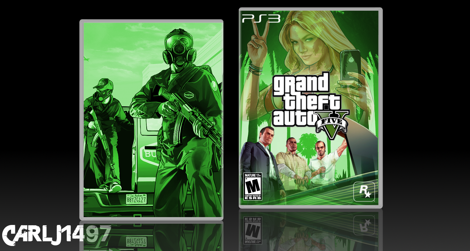 Wallpaper #5453a Gta V Xbox One Box Art Cover by Iceman423626