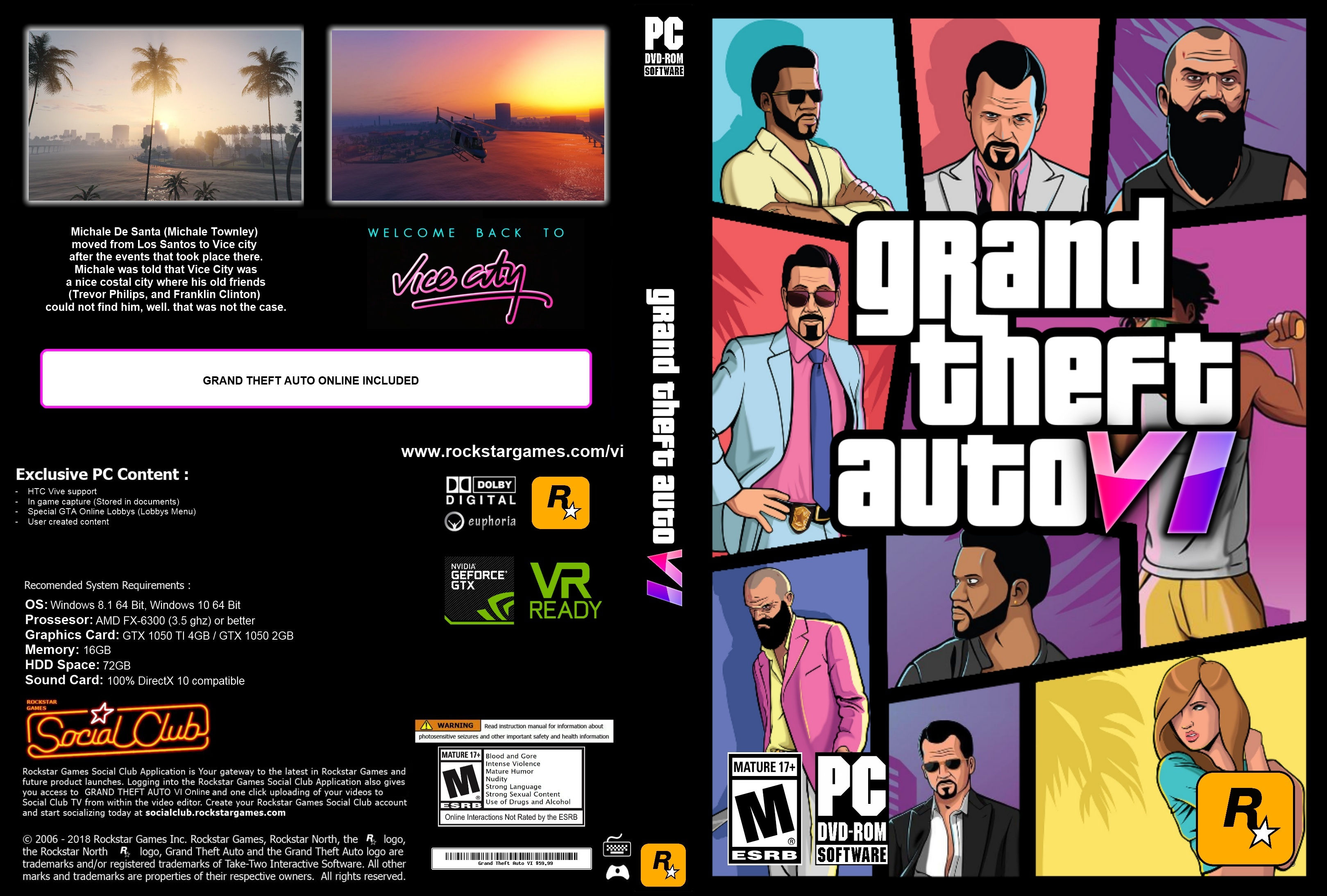 Wallpaper #5453a Gta V Xbox One Box Art Cover by Iceman423626