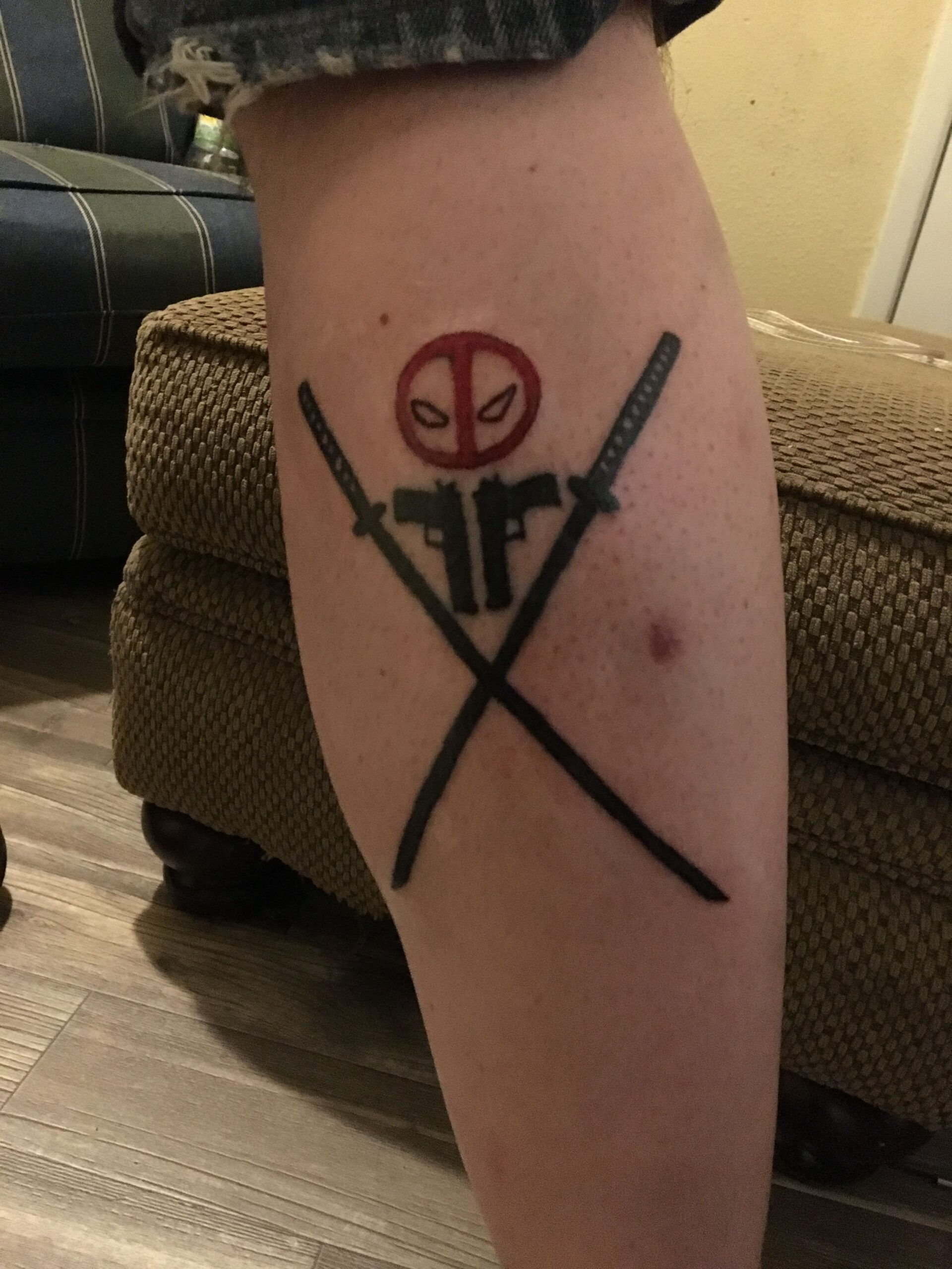 Wallpaper #9130c Marvel Tattoo Photo by Gus H Tattoo on Instagram Deadpool
