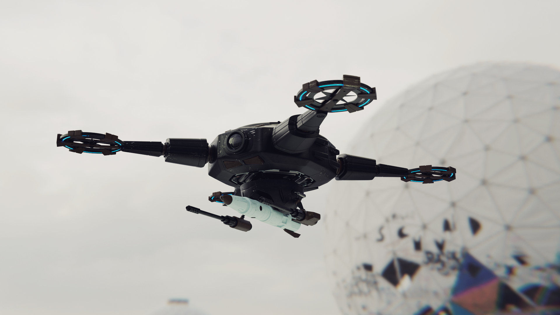 Wallpaper #eb723 Concept Sci Fi Drone Obj
