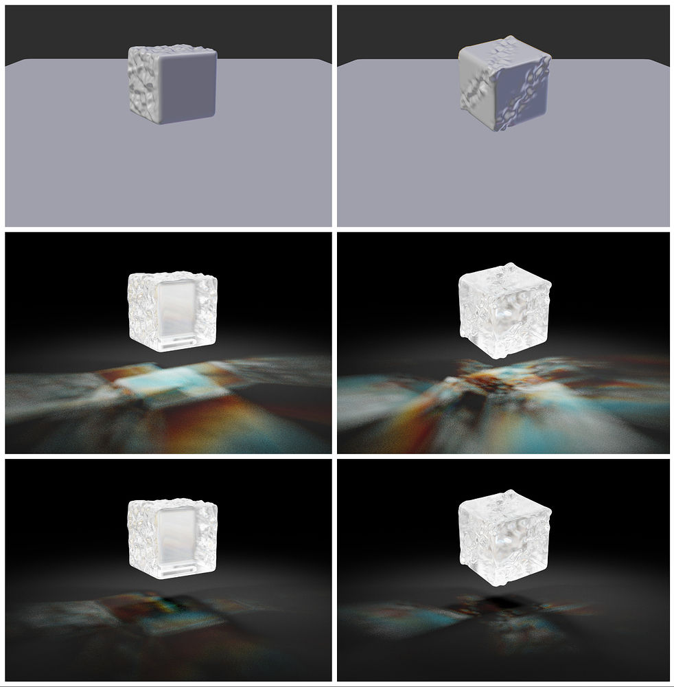 Wallpaper #g7hm25IBJvJKYCmEHPZH181 Glass Caustics and Dispersion V20 Materials and Textures Blender